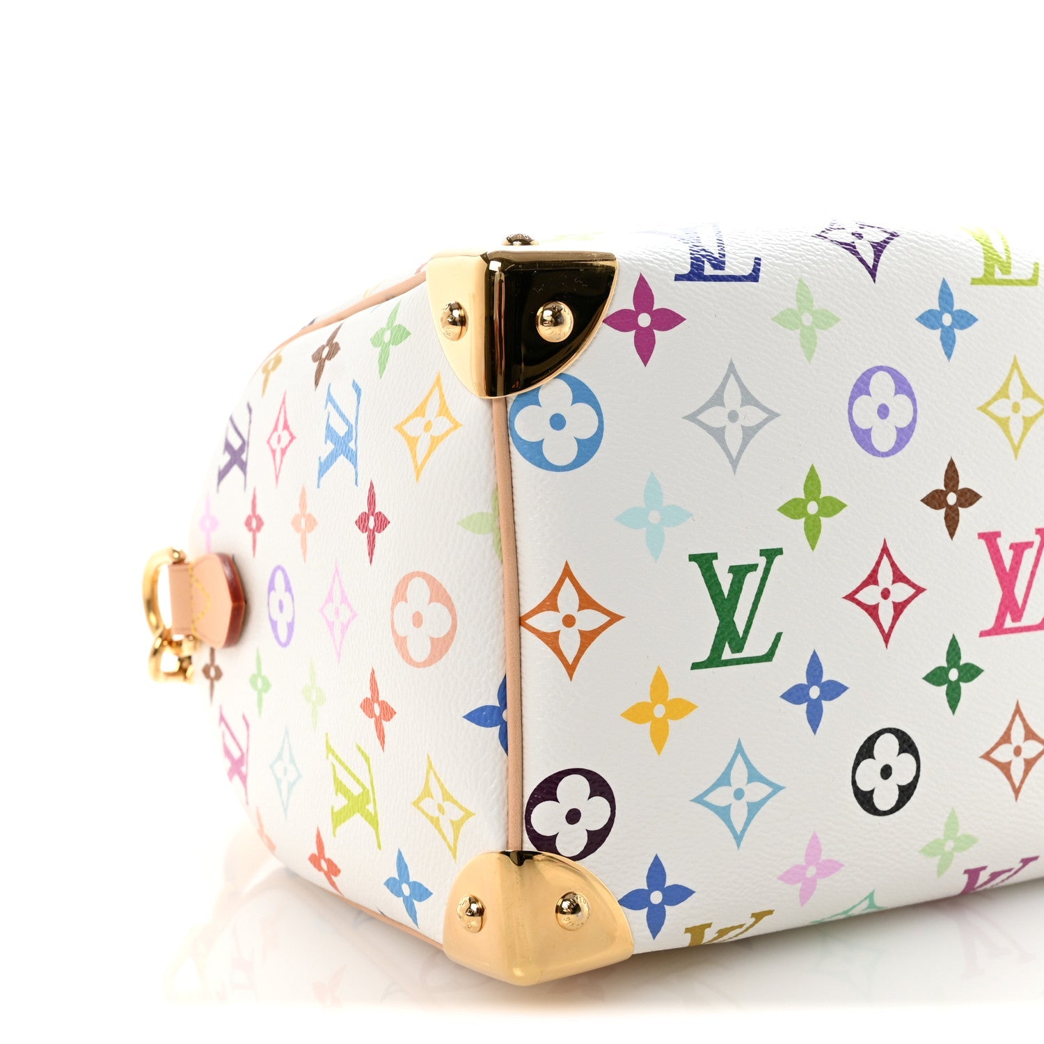 Louis Vuitton LV X TM Monogram Multicolor Speedy Bandouliere 25 White