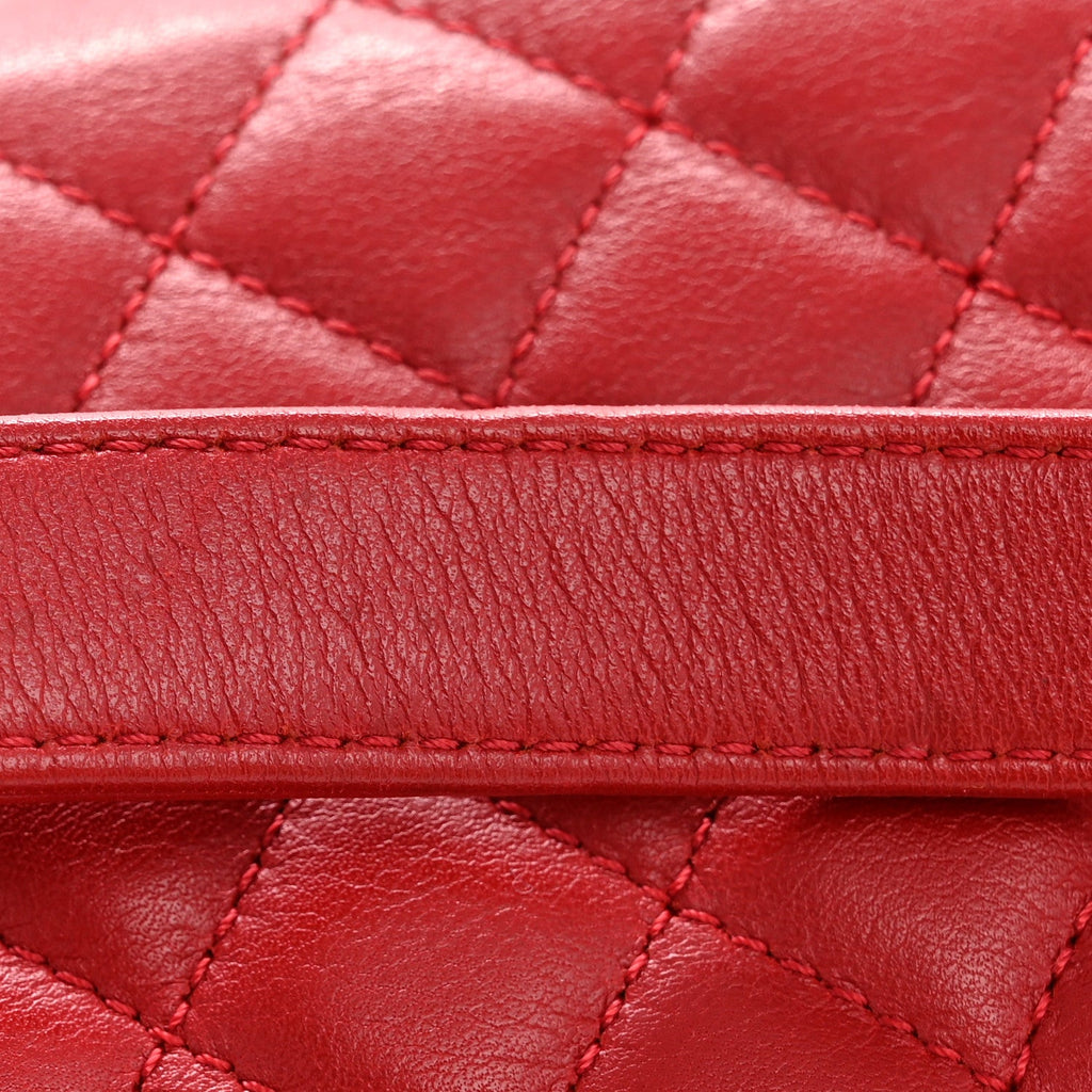 Chanel Calfskin Quilted New Medium Boy Flap Red