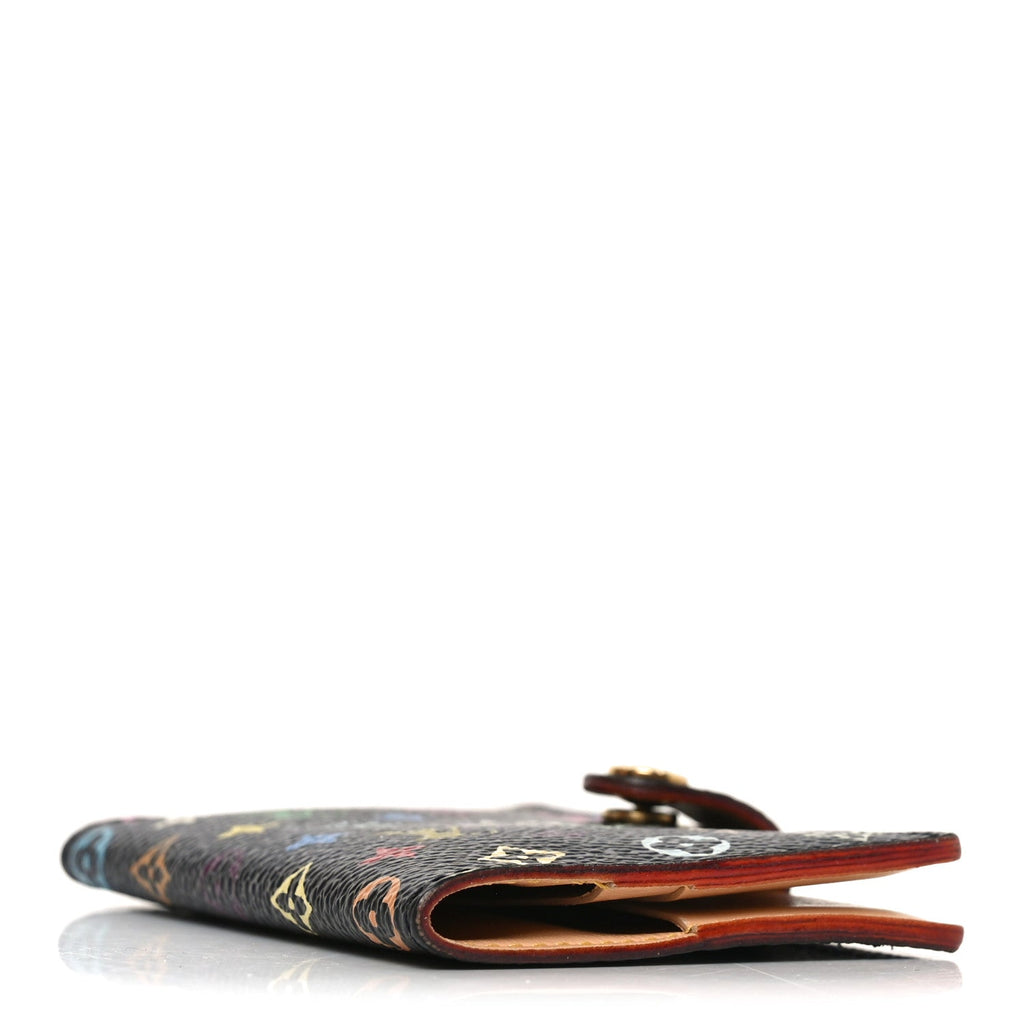 Louis Vuitton Monogram Multicolor Carnet de Bal Mini Agenda Cover Black