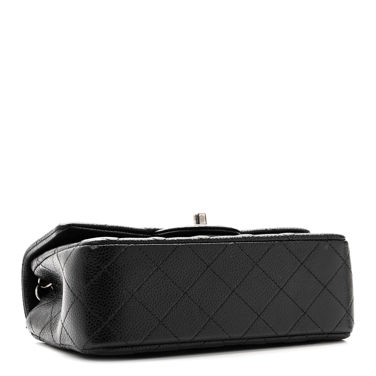 Chanel Caviar Quilted Mini Rectangular Flap Black