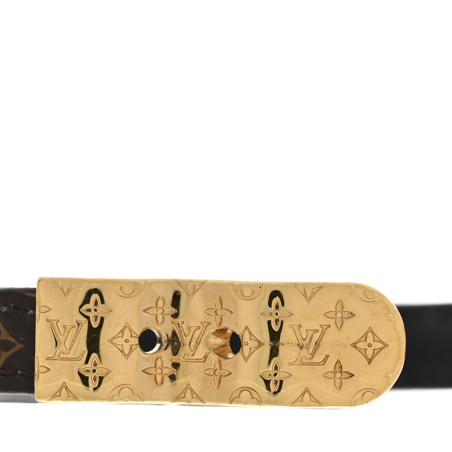 Louis Vuitton Monogram Fasten Your LV Bracelet 17