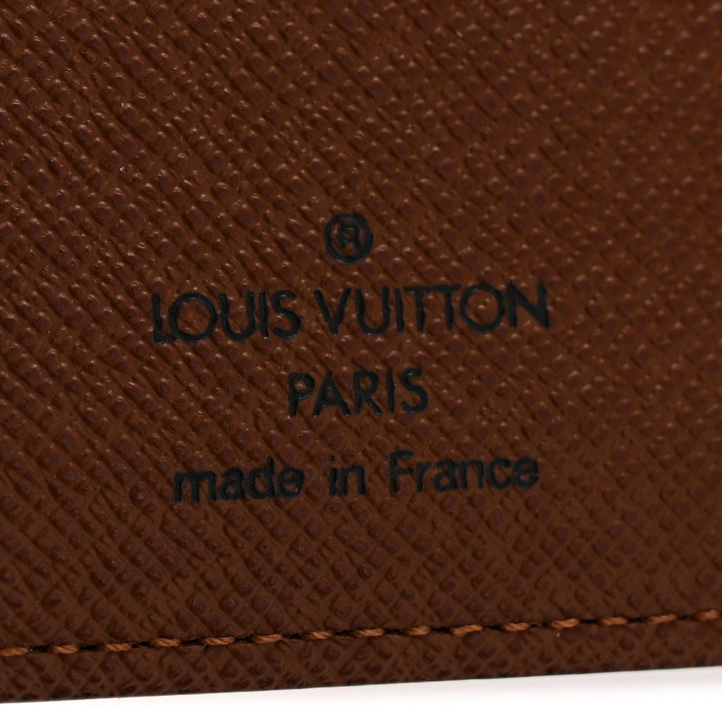 Louis Vuitton Monogram Medium Ring Agenda Cover