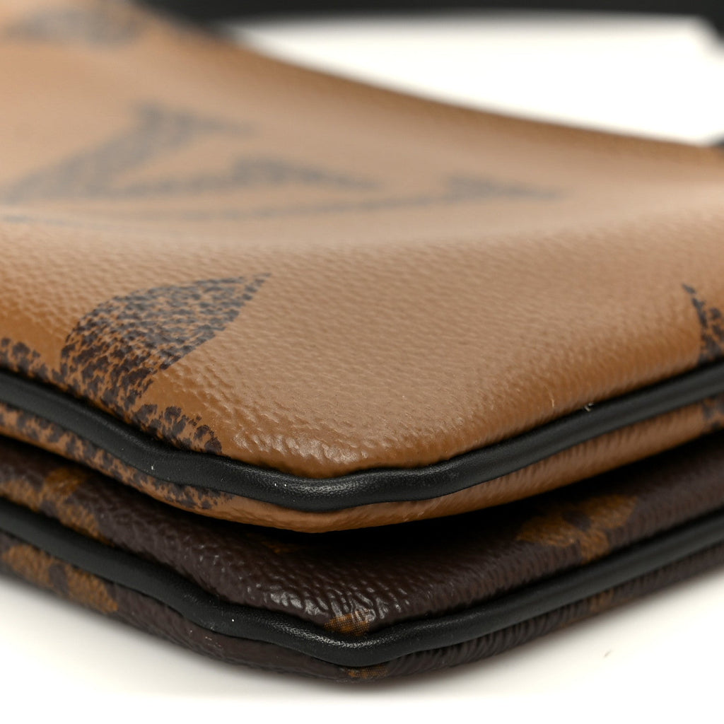 Louis Vuitton Reverse Monogram Giant Double Zip Pochette