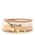 Louis Vuitton Jacquard Speedy Bandouliere 20 Shoulder Strap Beige