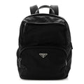 Prada Re-Nylon Saffiano Zip Backpack Black