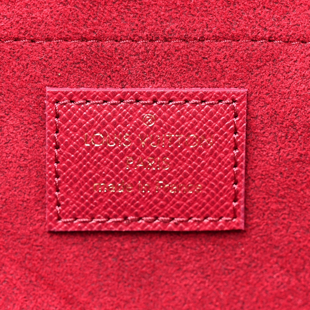 Louis Vuitton Monogram Pochette Felicie Chain Wallet Fuchsia