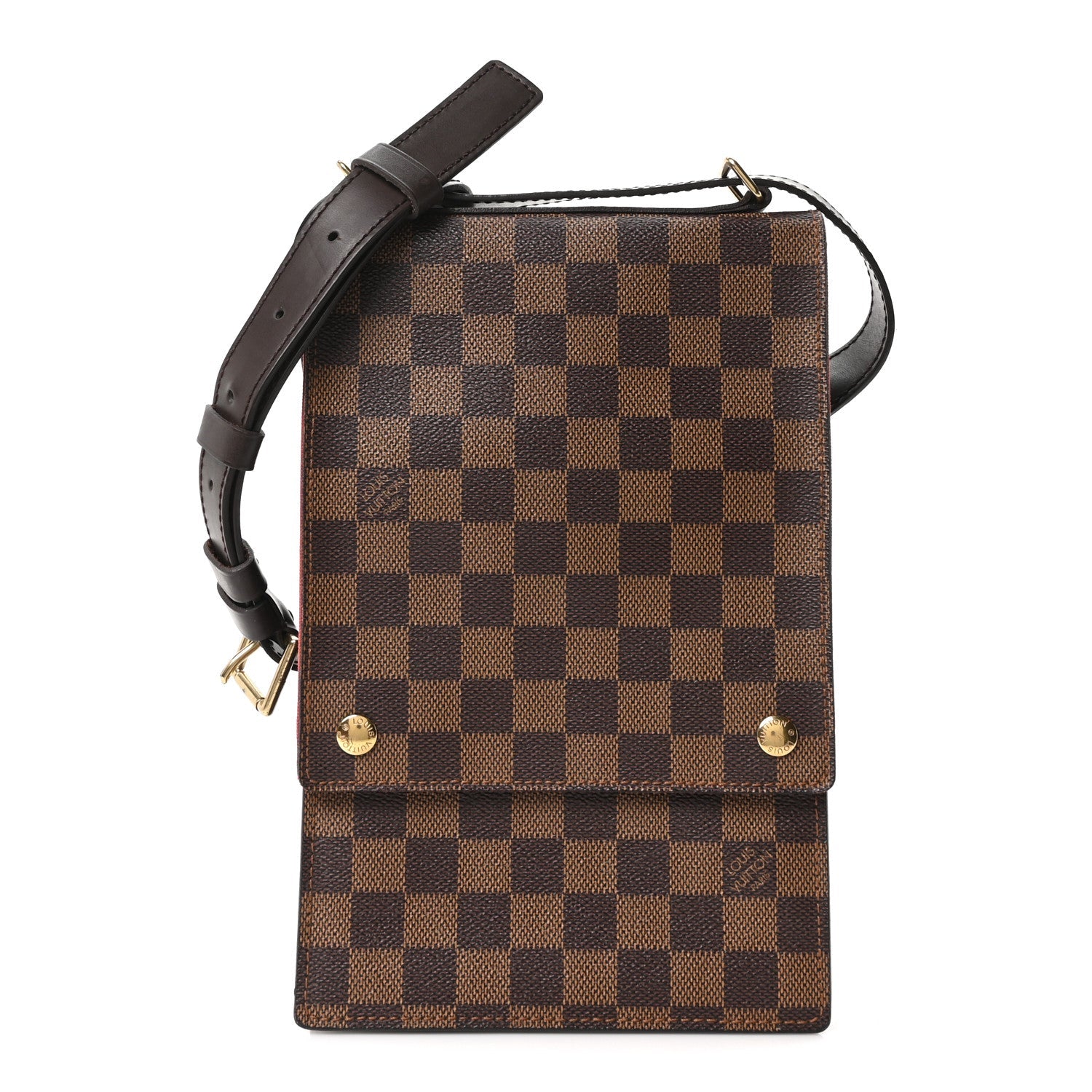 Louis Vuitton Damier Ebene Portobello Travel Shoulder Bag