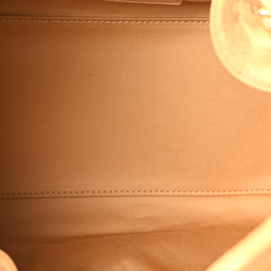 Chanel Suede Quilted Small Chanel 25 Handbag Beige
