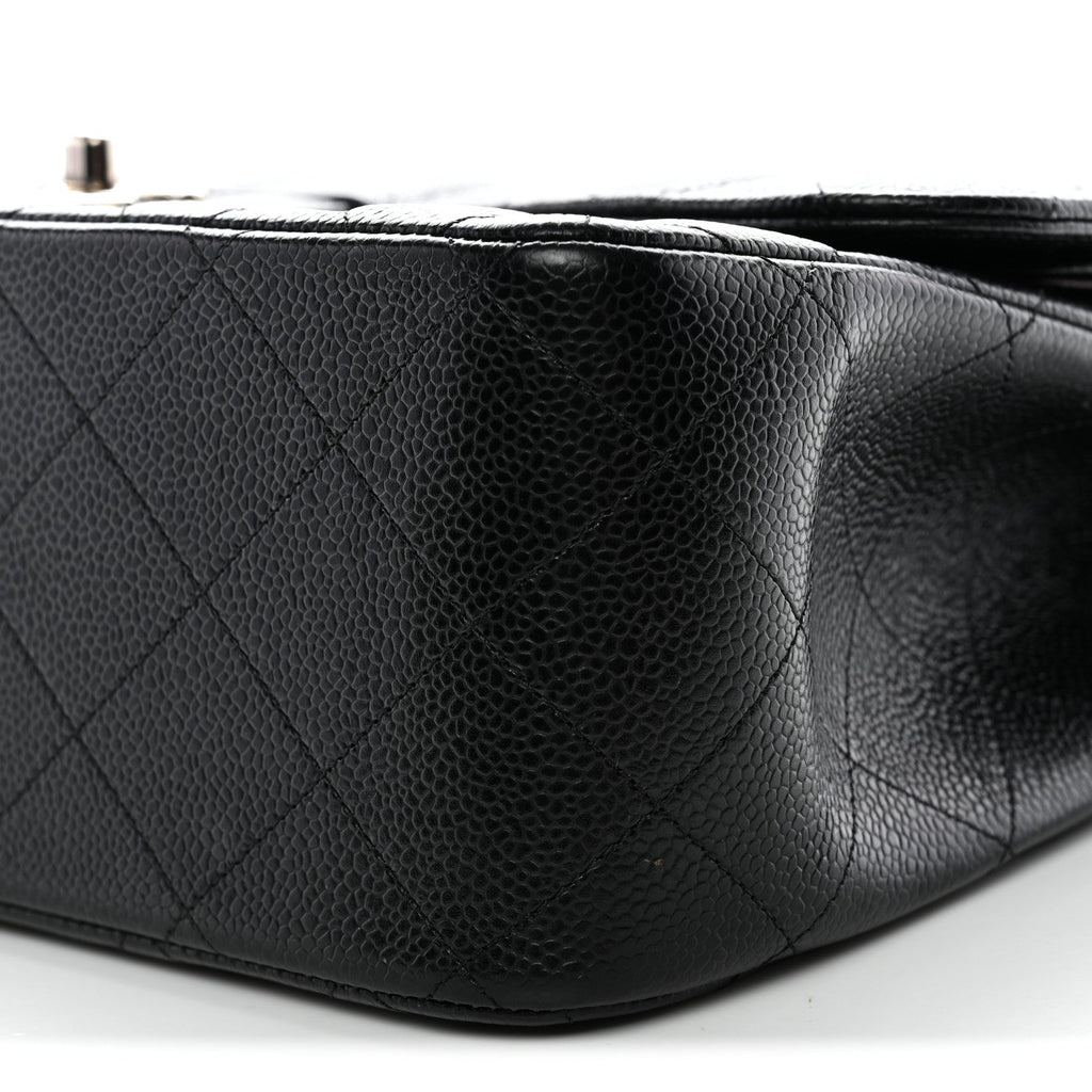 Chanel Caviar Quilted Jumbo Double Flap Black