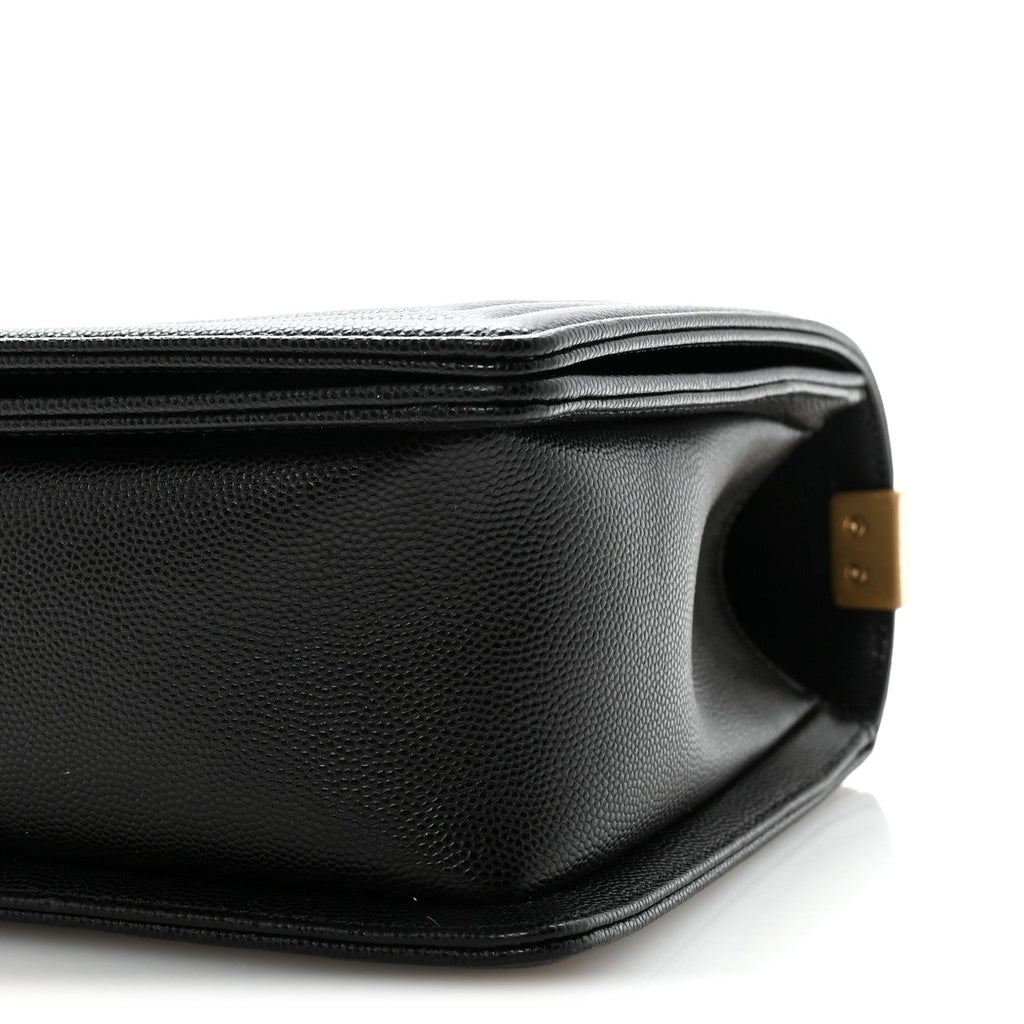 Chanel Caviar Quilted New Medium Boy Flap Black