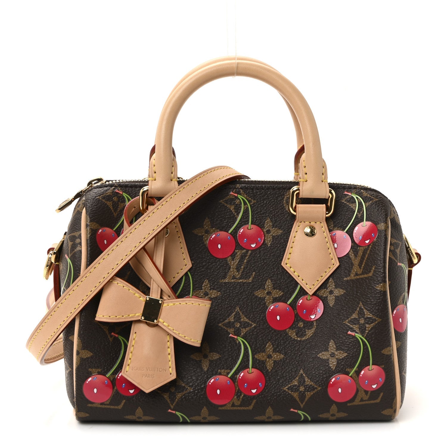 Louis Vuitton LV X TM Monogram Cerises Speedy Bandouliere 20