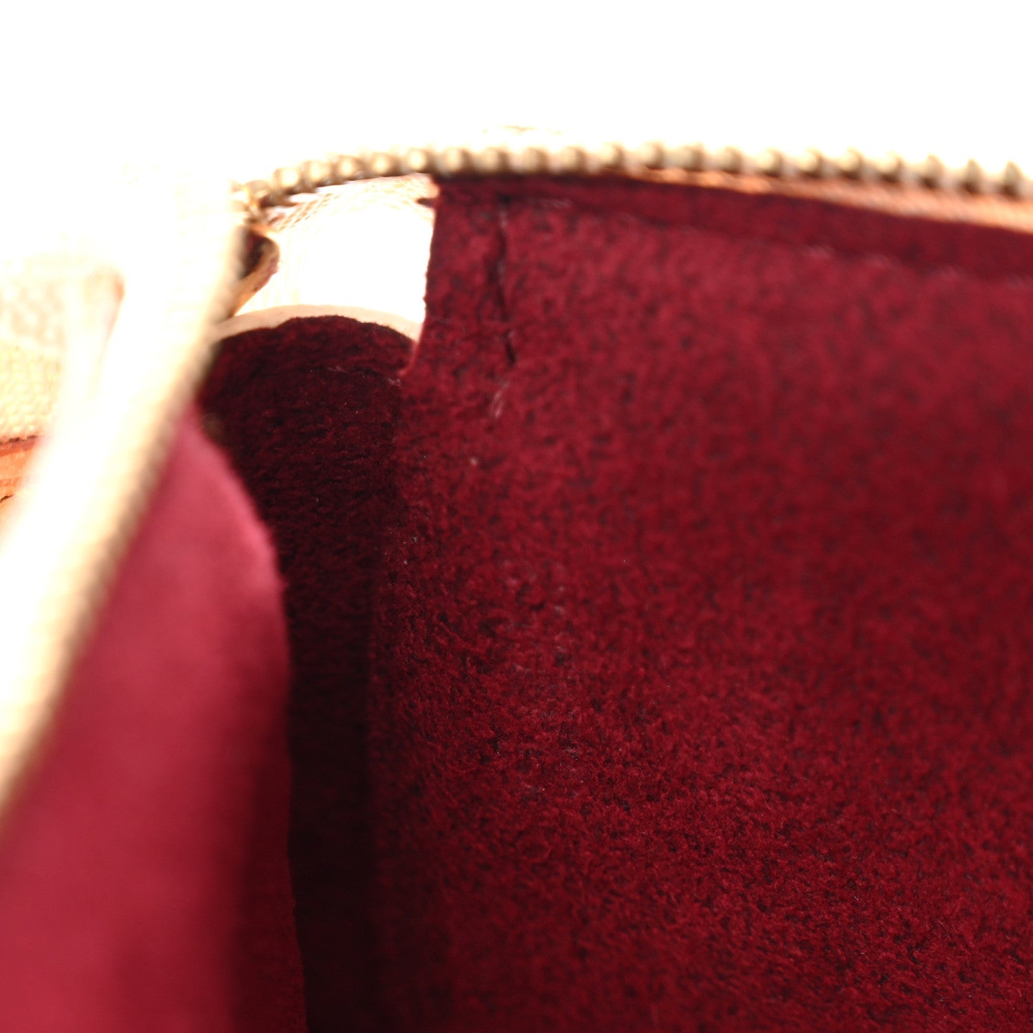 Louis Vuitton Monogram Multicolor Pochette Accessories White