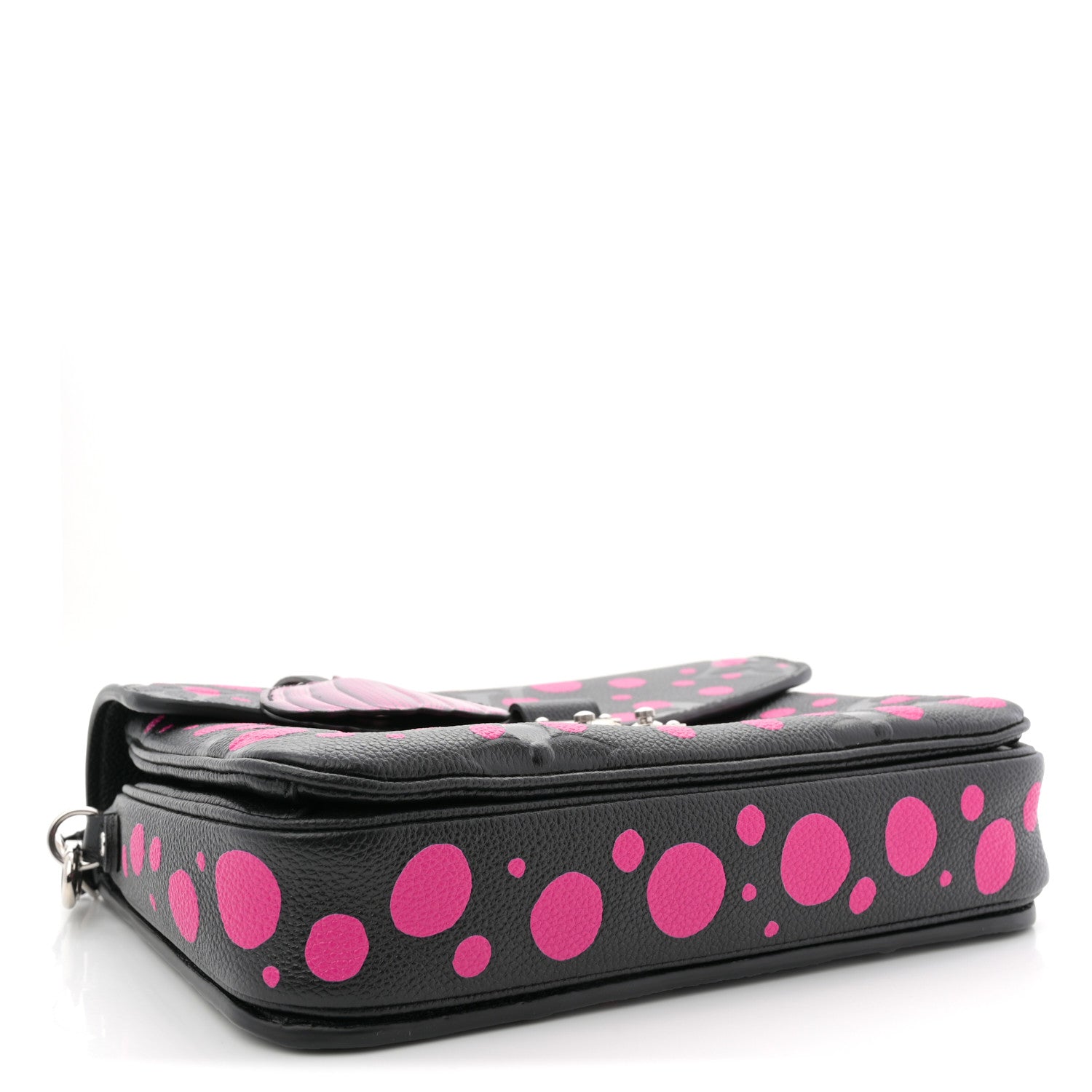 Louis Vuitton LV x YK Empreinte Monogram Giant Pochette Metis Black Fuchsia