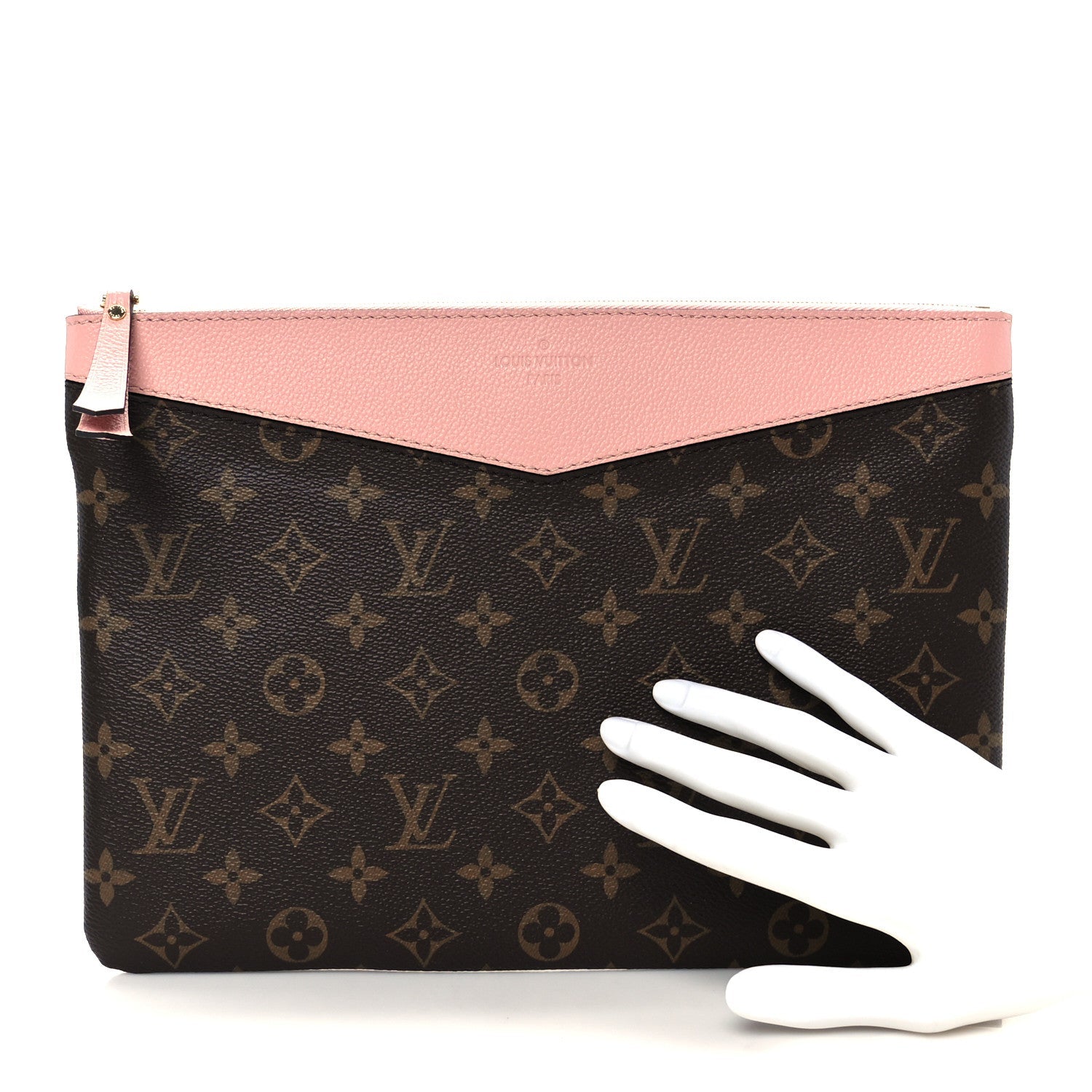 Louis Vuitton Monogram Daily Pouch Rose Poudre