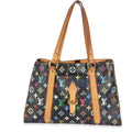 Louis Vuitton x Takashi Murakami Black Monogram Multicolore Aurelia MM