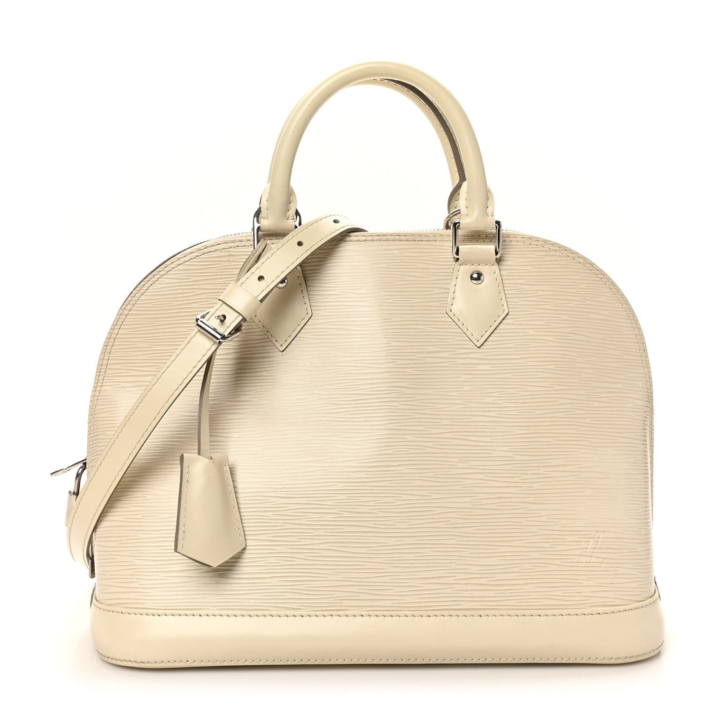 Louis Vuitton Epi Alma PM Ivory