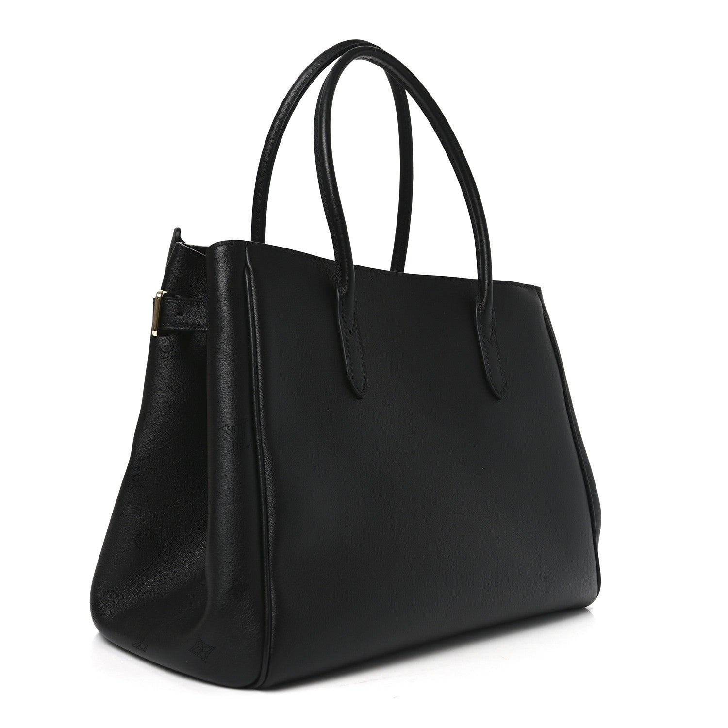 Louis Vuitton Calfskin Vendome MM Black