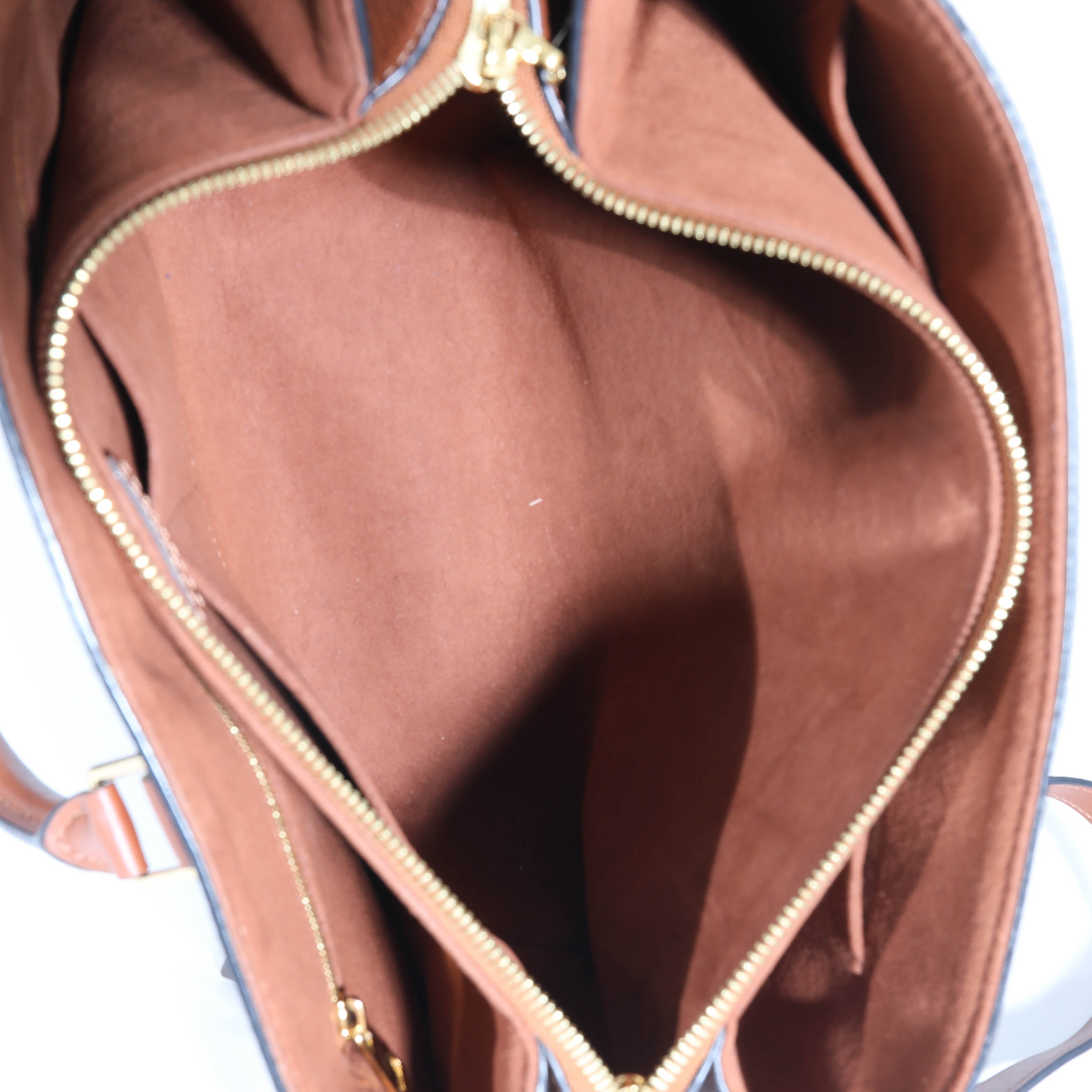 Louis Vuitton Caramel Monogram Canvas Soufflot MM