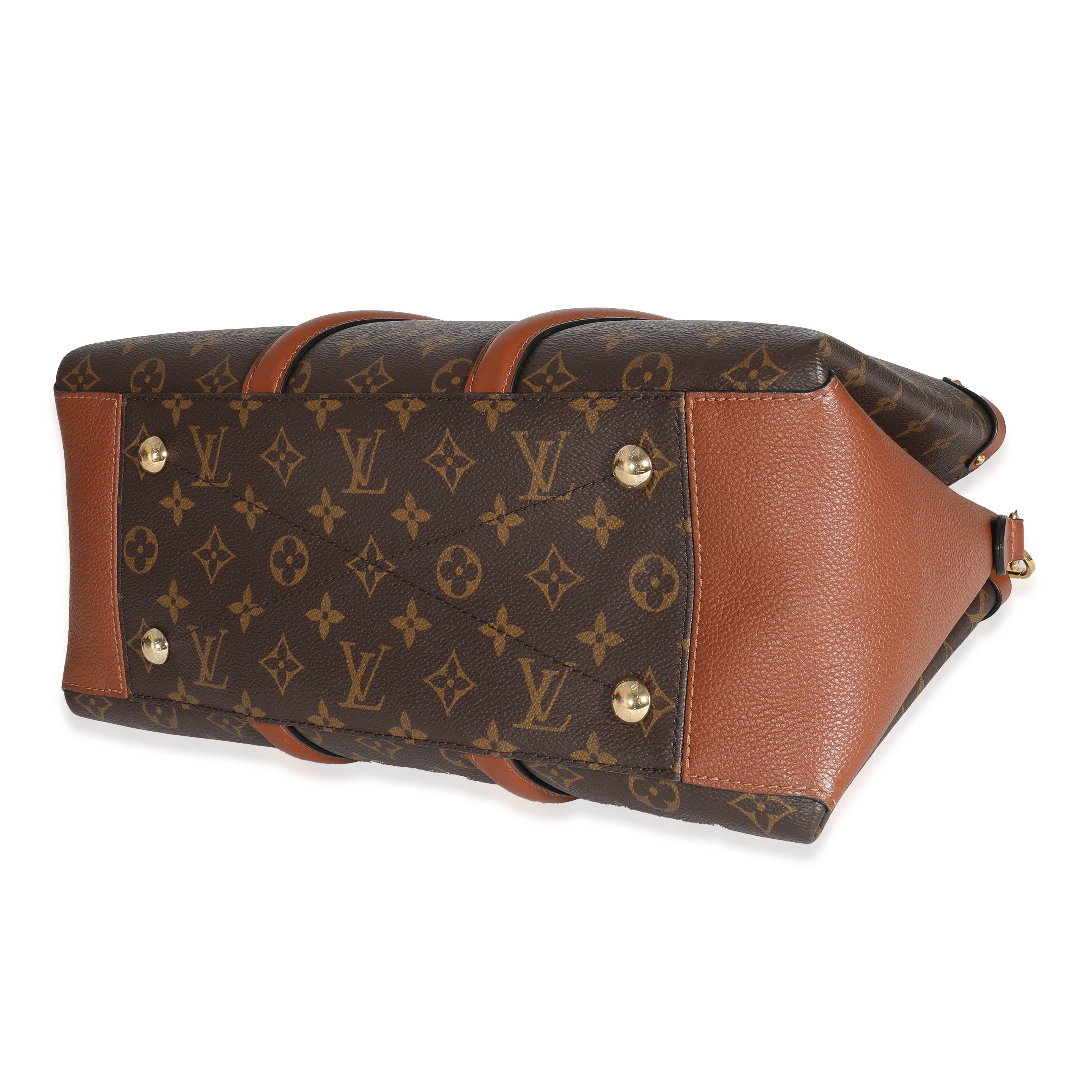 Louis Vuitton Caramel Monogram Canvas Soufflot MM