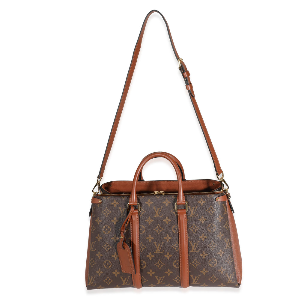 Louis Vuitton Caramel Monogram Canvas Soufflot MM