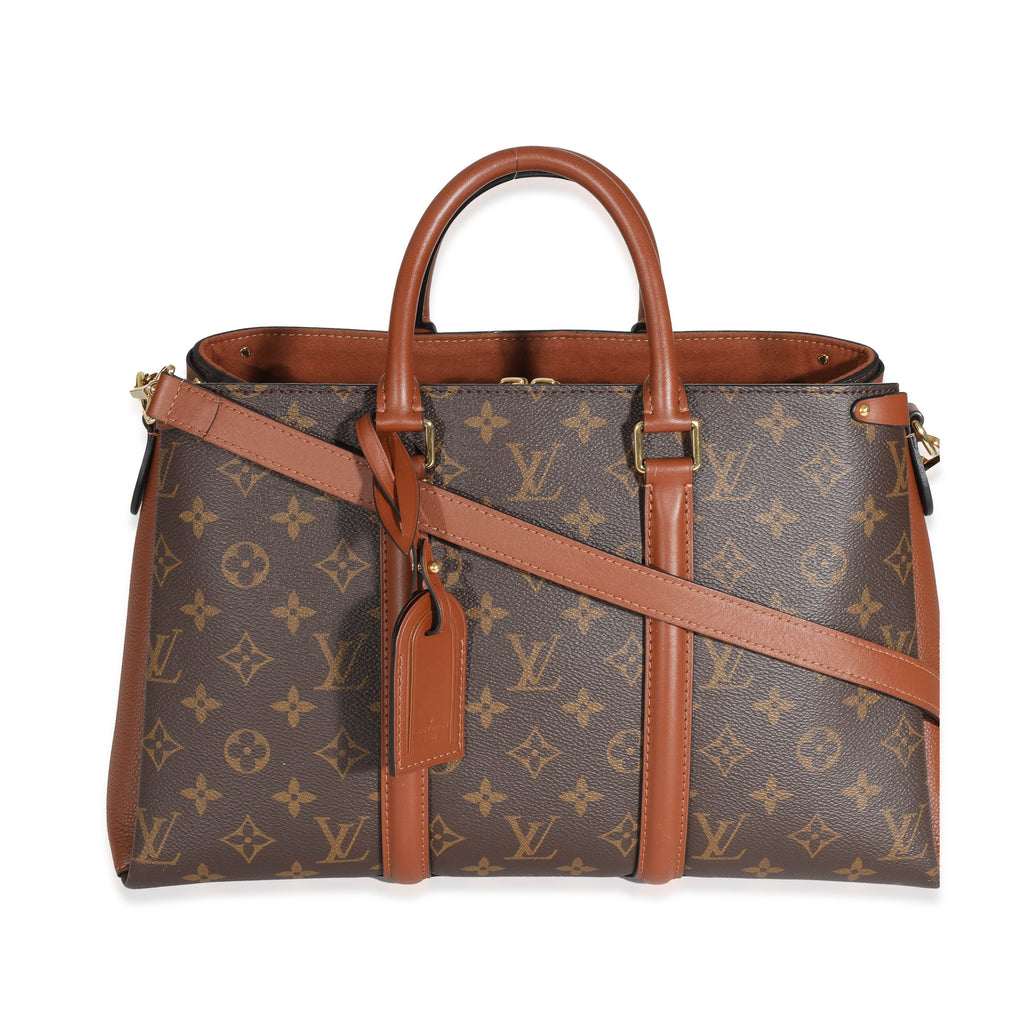Louis Vuitton Caramel Monogram Canvas Soufflot MM
