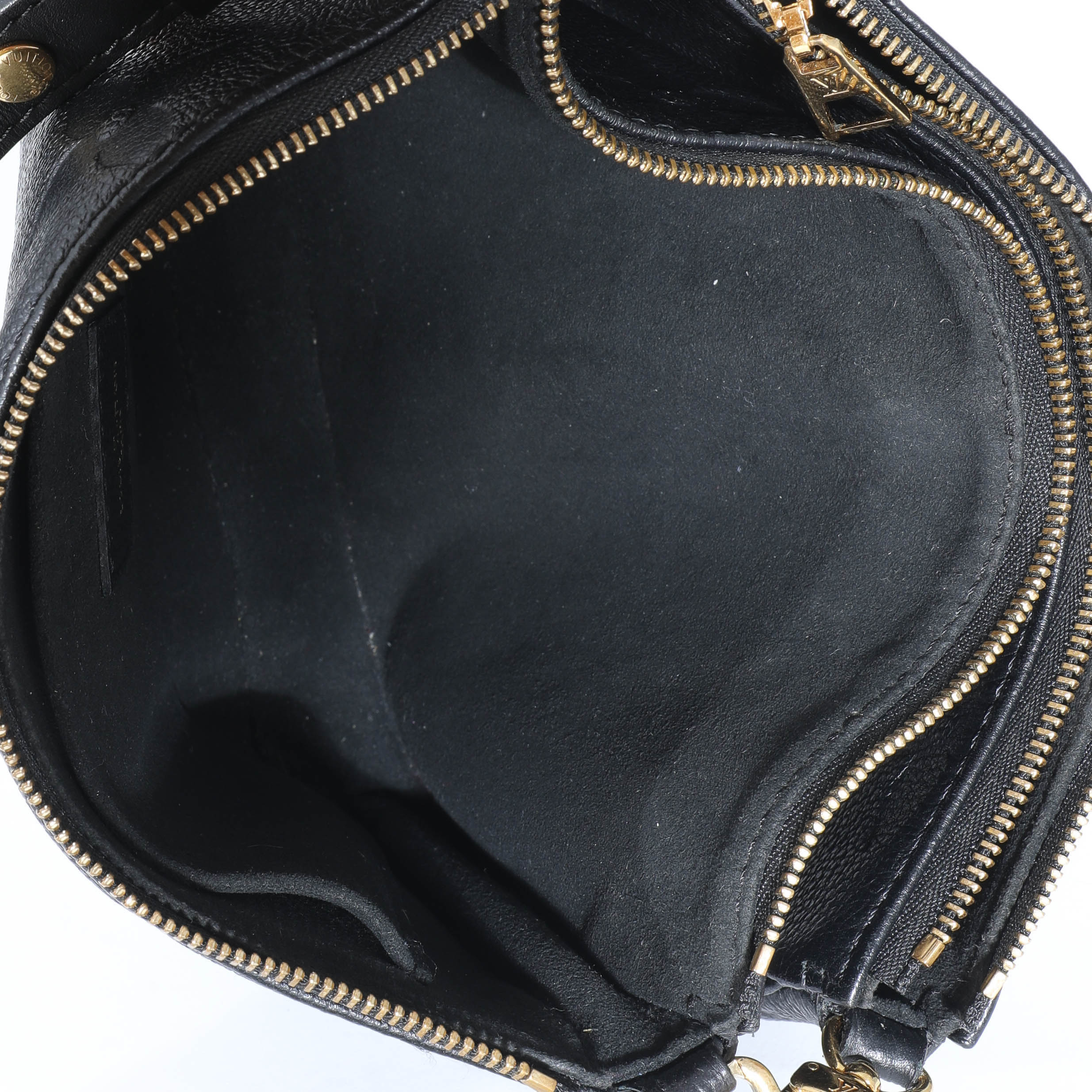Louis Vuitton Black Monogram Empreinte Multi Pochette Accessoires