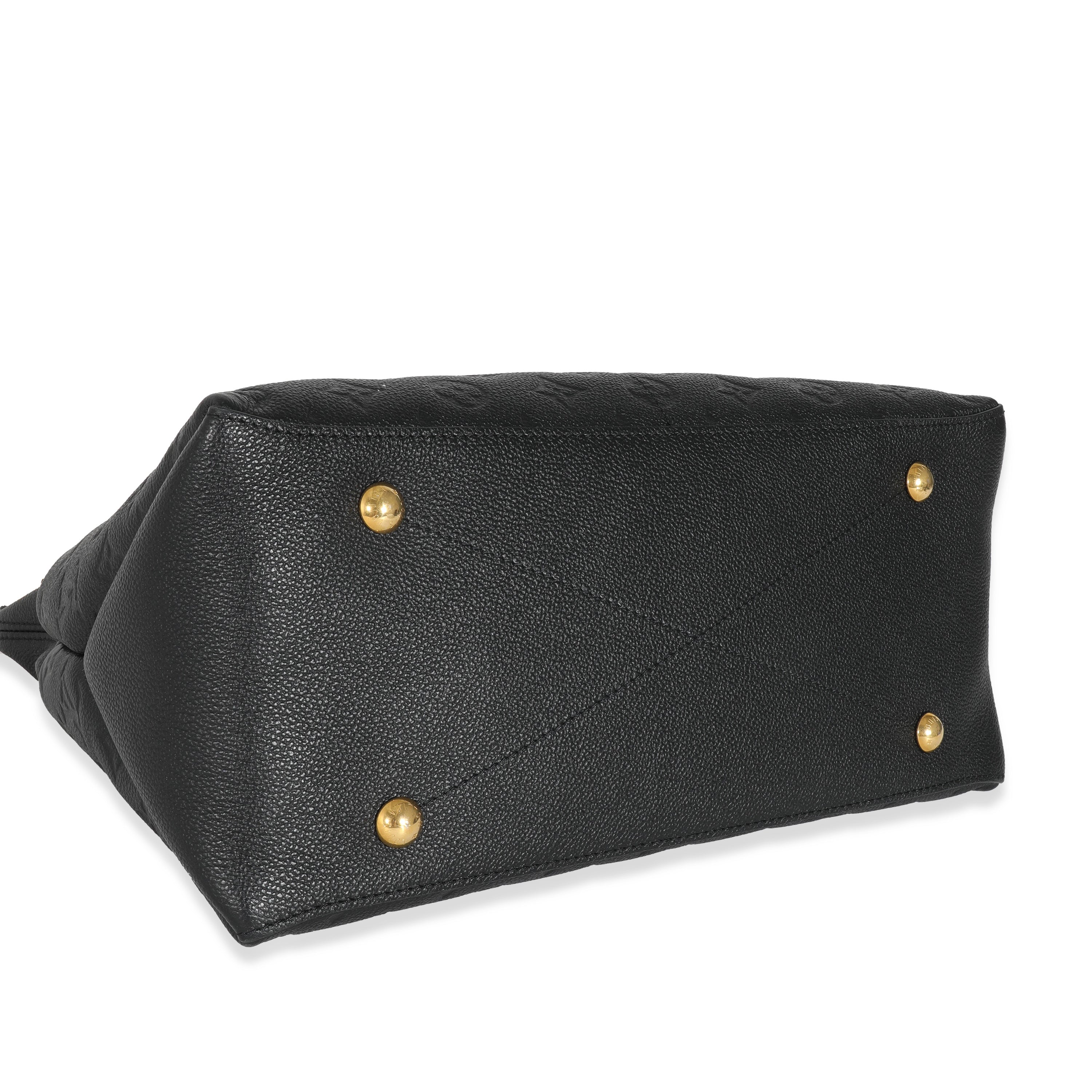 Louis Vuitton Black Empreinte Maida Hobo