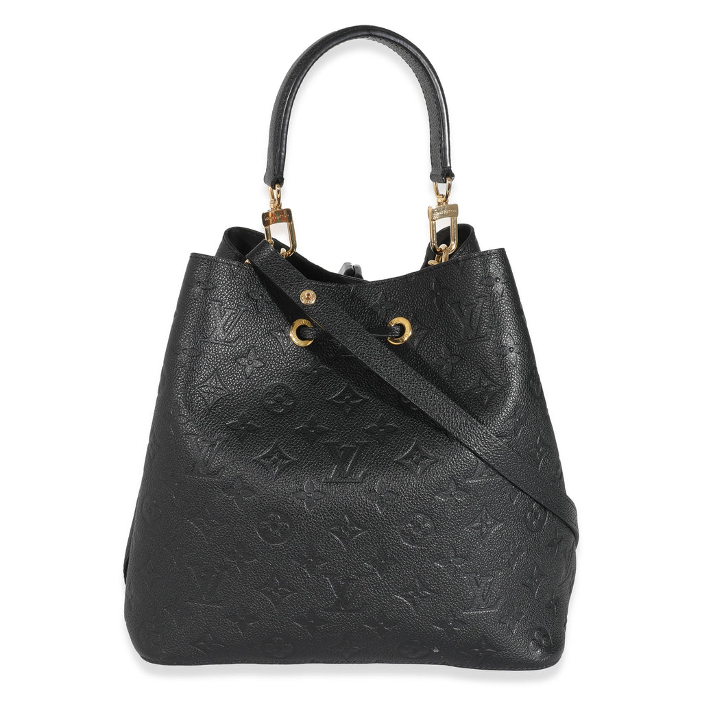 Louis Vuitton Black Monogram Empreinte NéoNoé MM