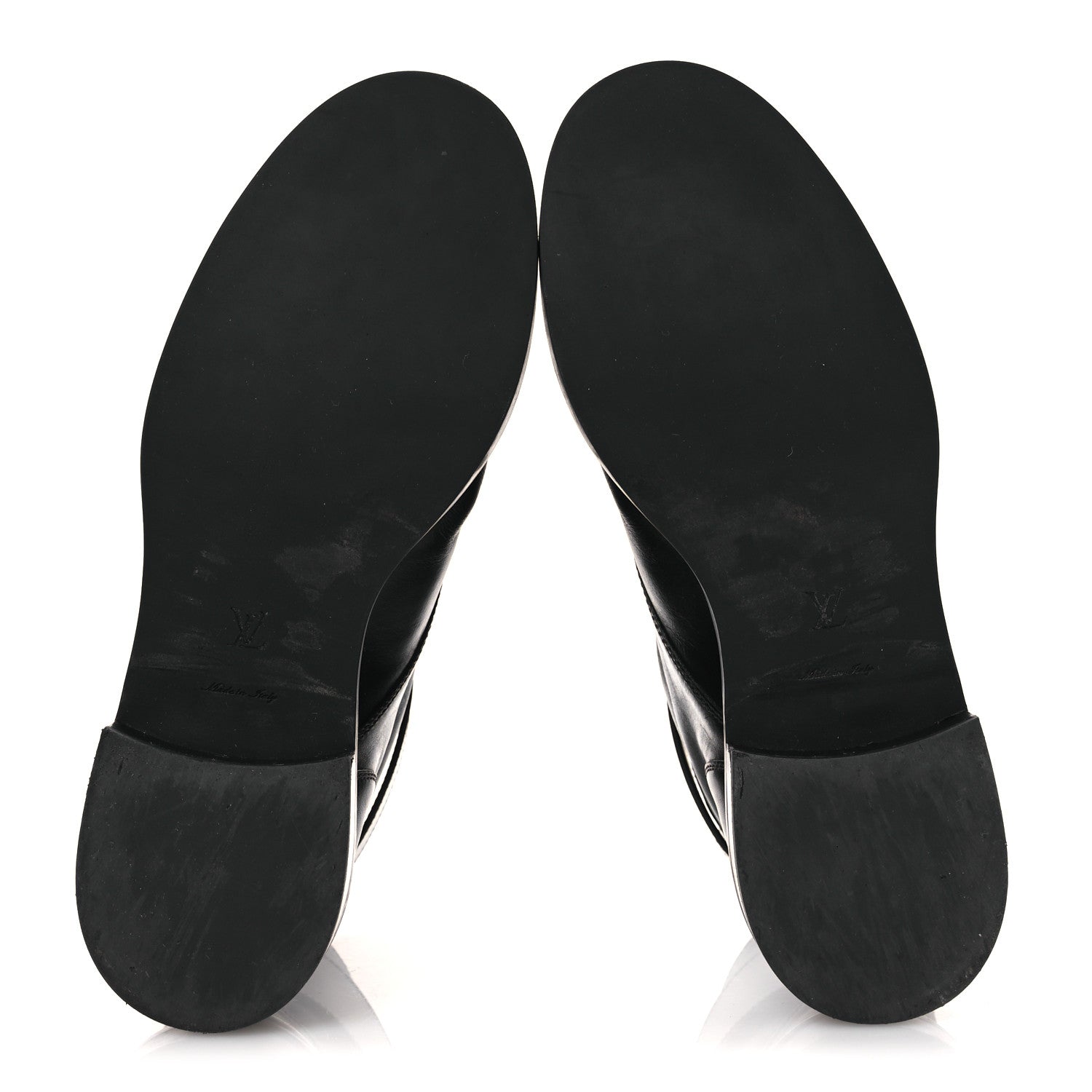 Louis Vuitton Calfskin Wonderland Ranger Boots 41 Black