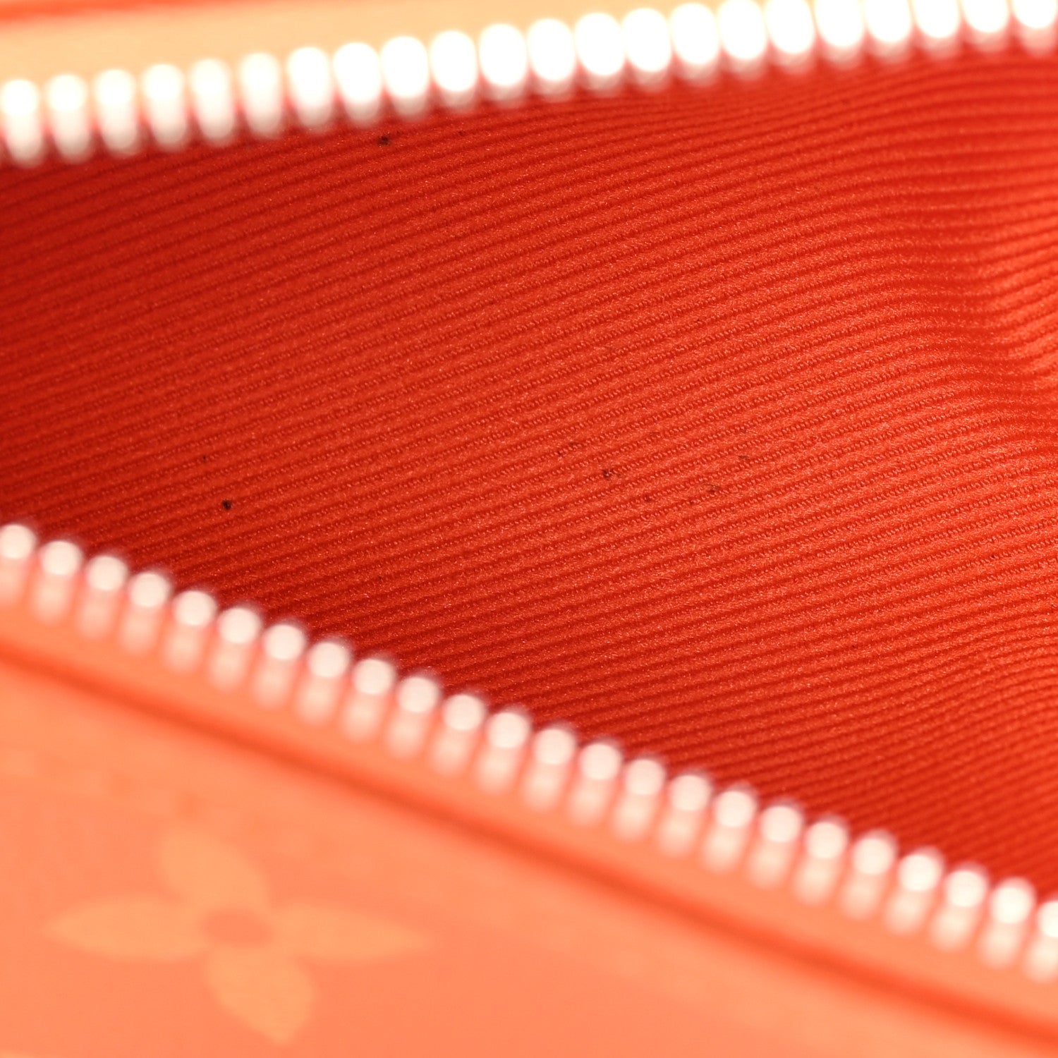 Louis Vuitton Monogram Carrot Pouch Orange