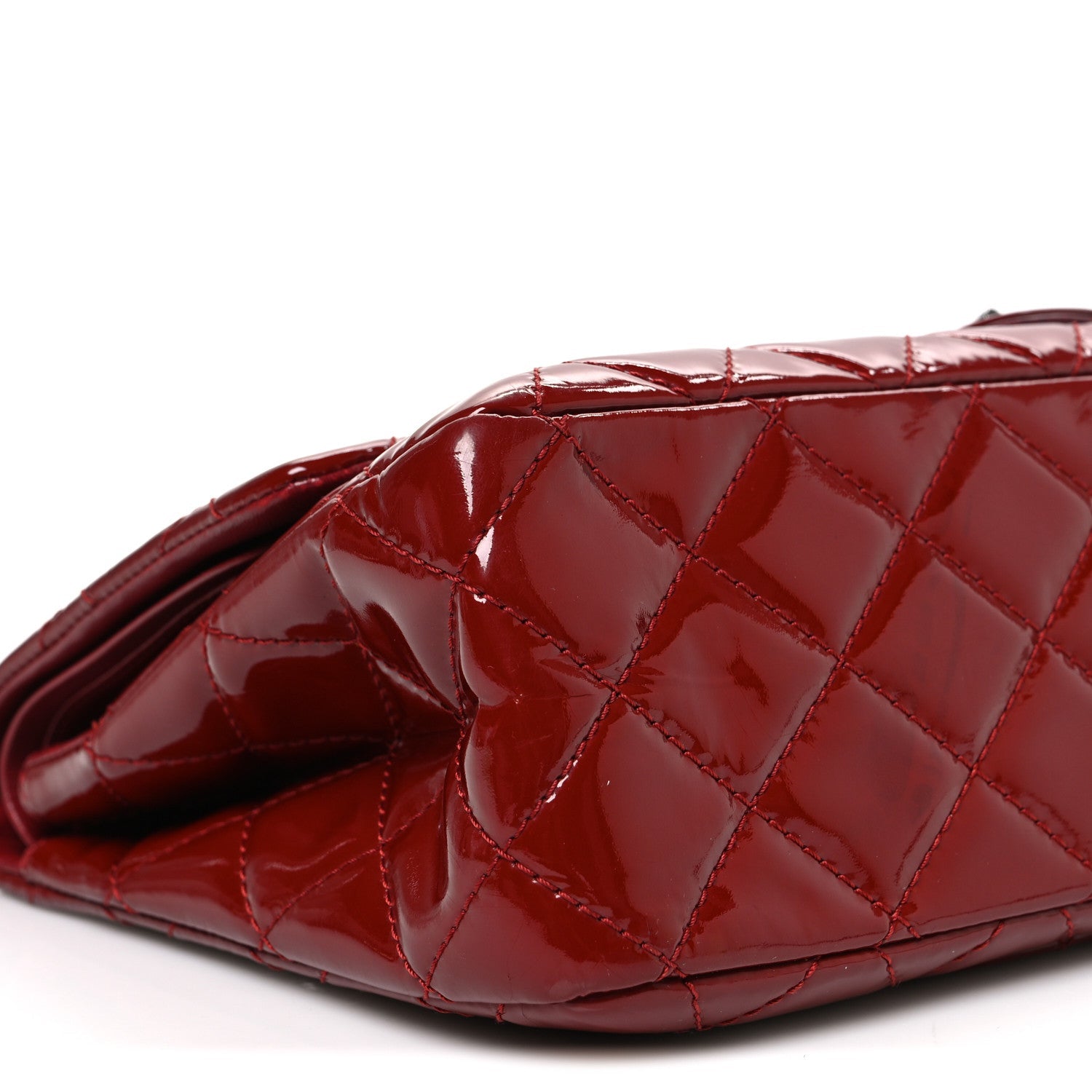 Chanel Patent Quilted 2.55 Reissue 226 Flap Red