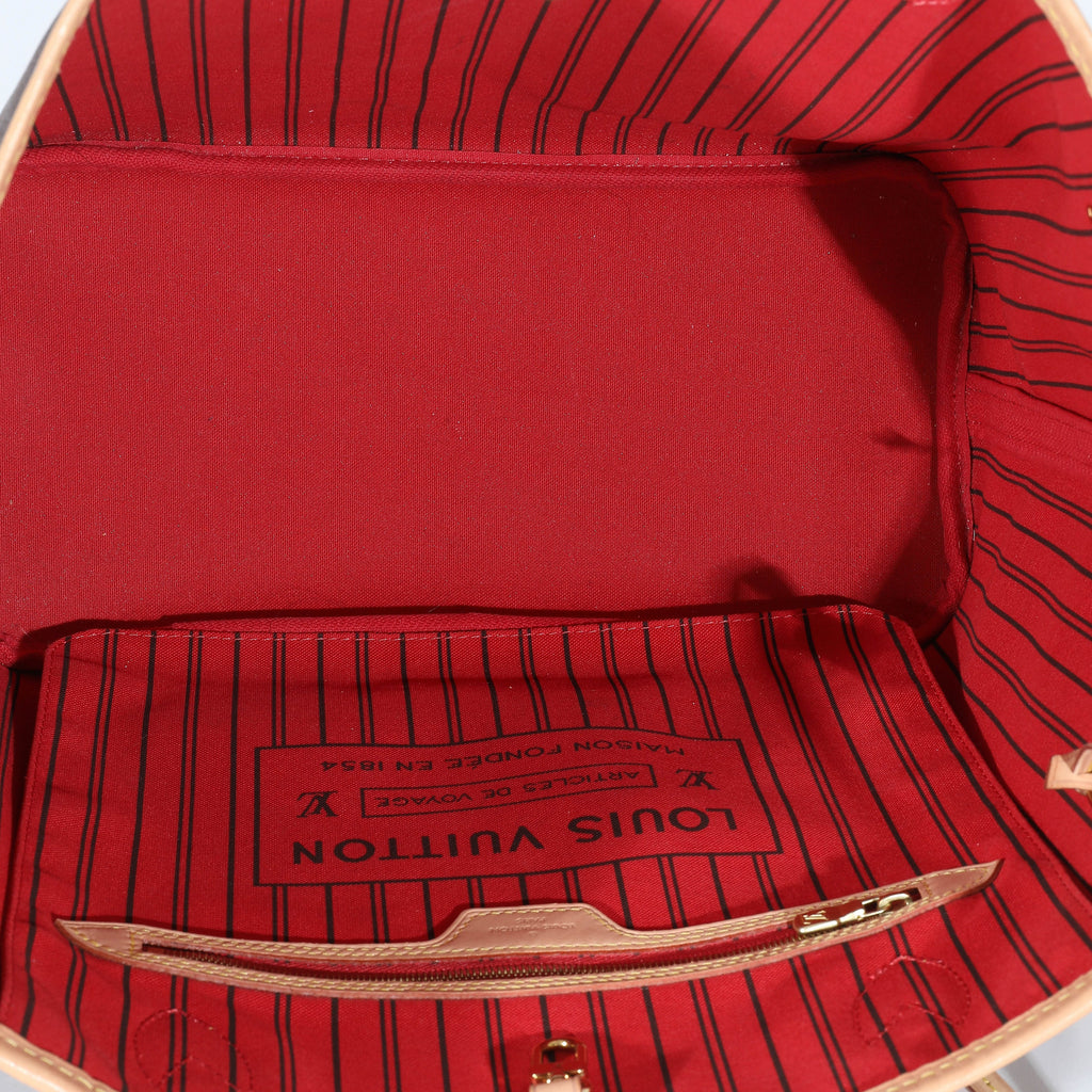 Louis Vuitton Cerise Monogram Canvas Neverfull MM