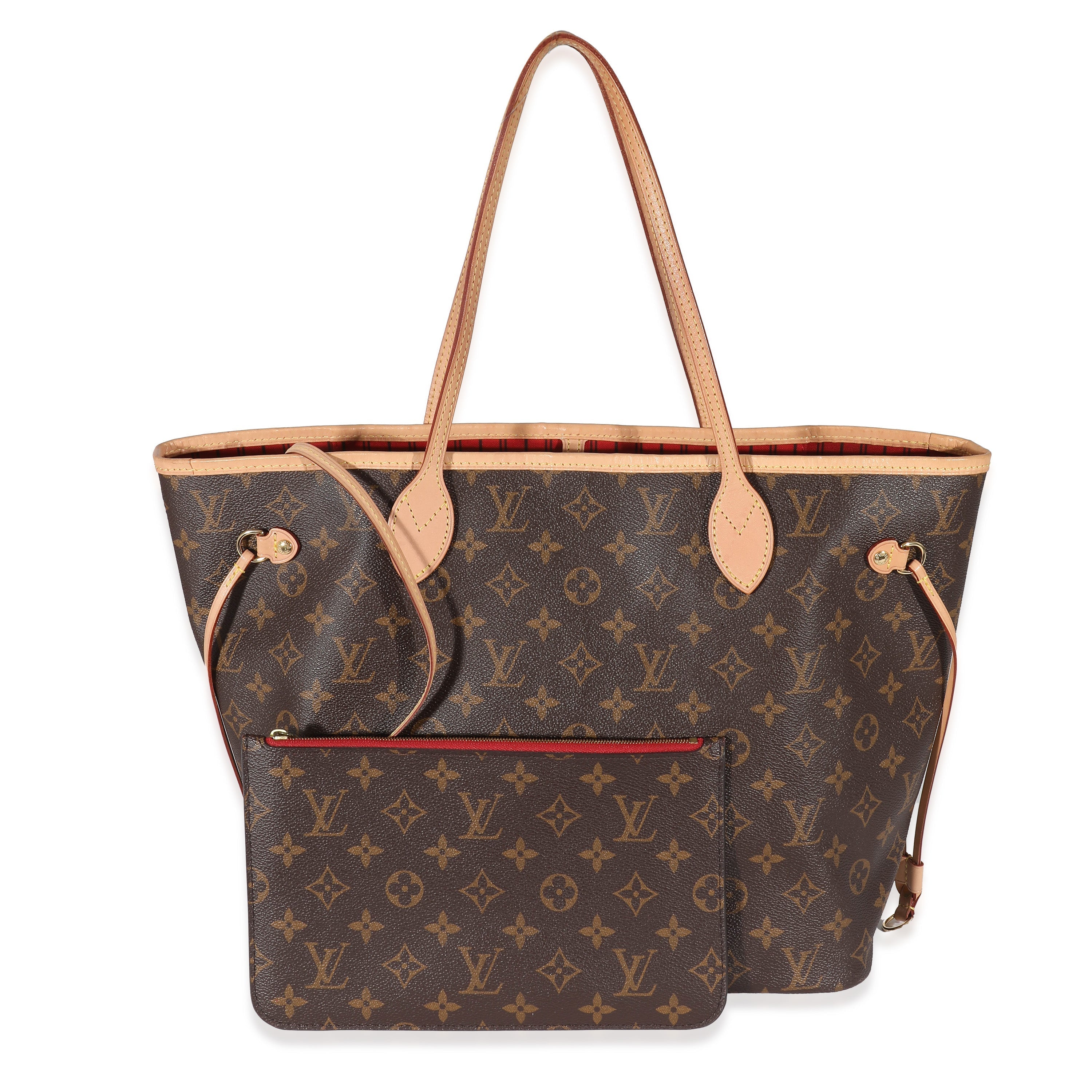 Louis Vuitton Cerise Monogram Canvas Neverfull MM