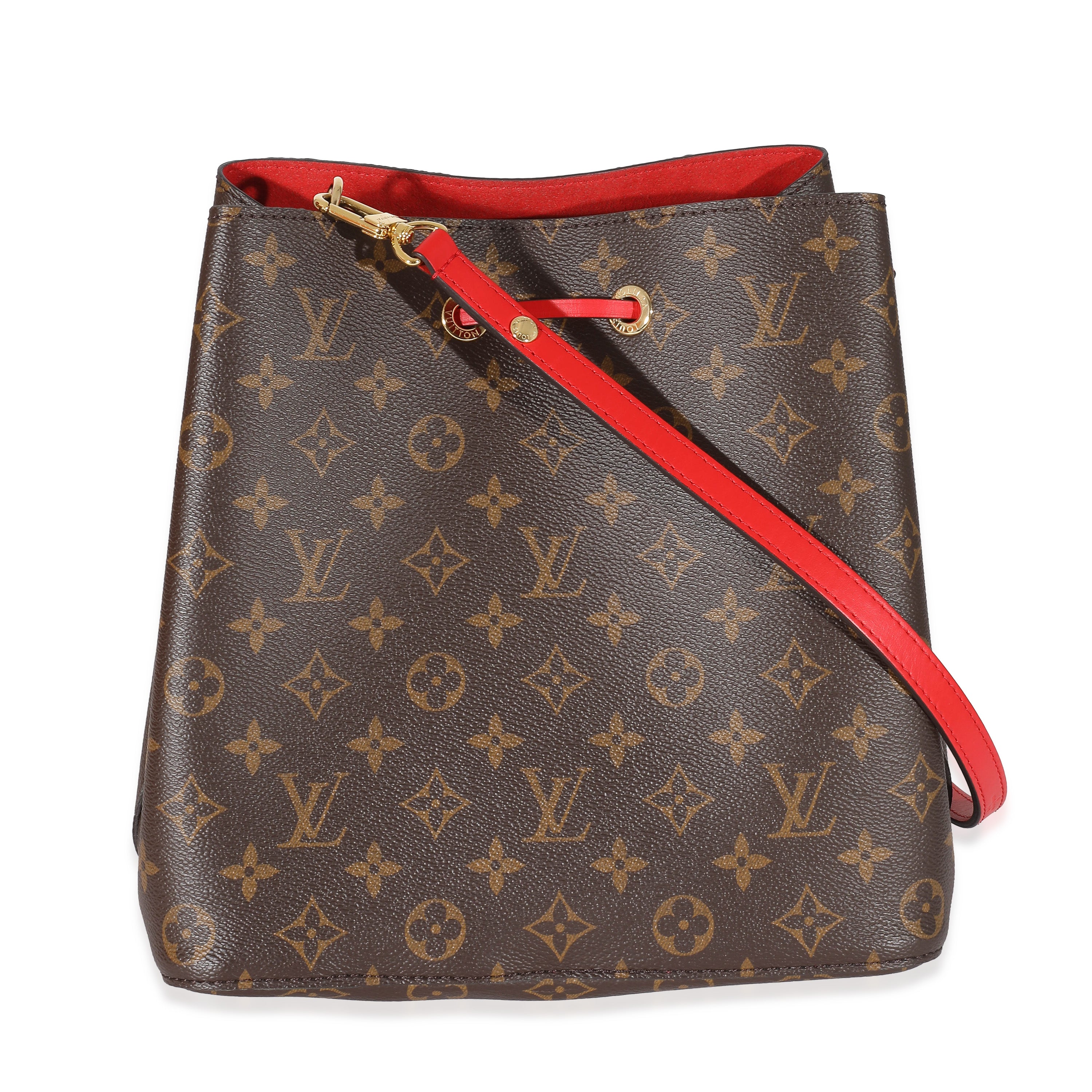 Louis Vuitton Coquelicot Monogram Canvas NéoNoé MM