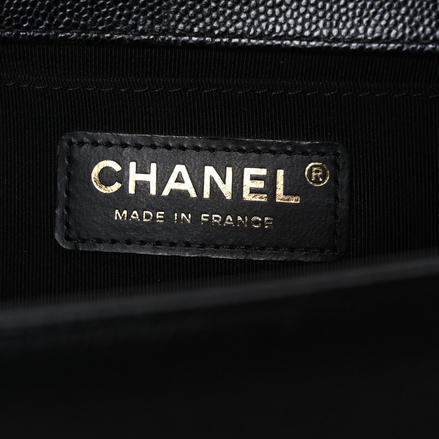 Chanel Caviar Quilted Medium Boy Flap Black