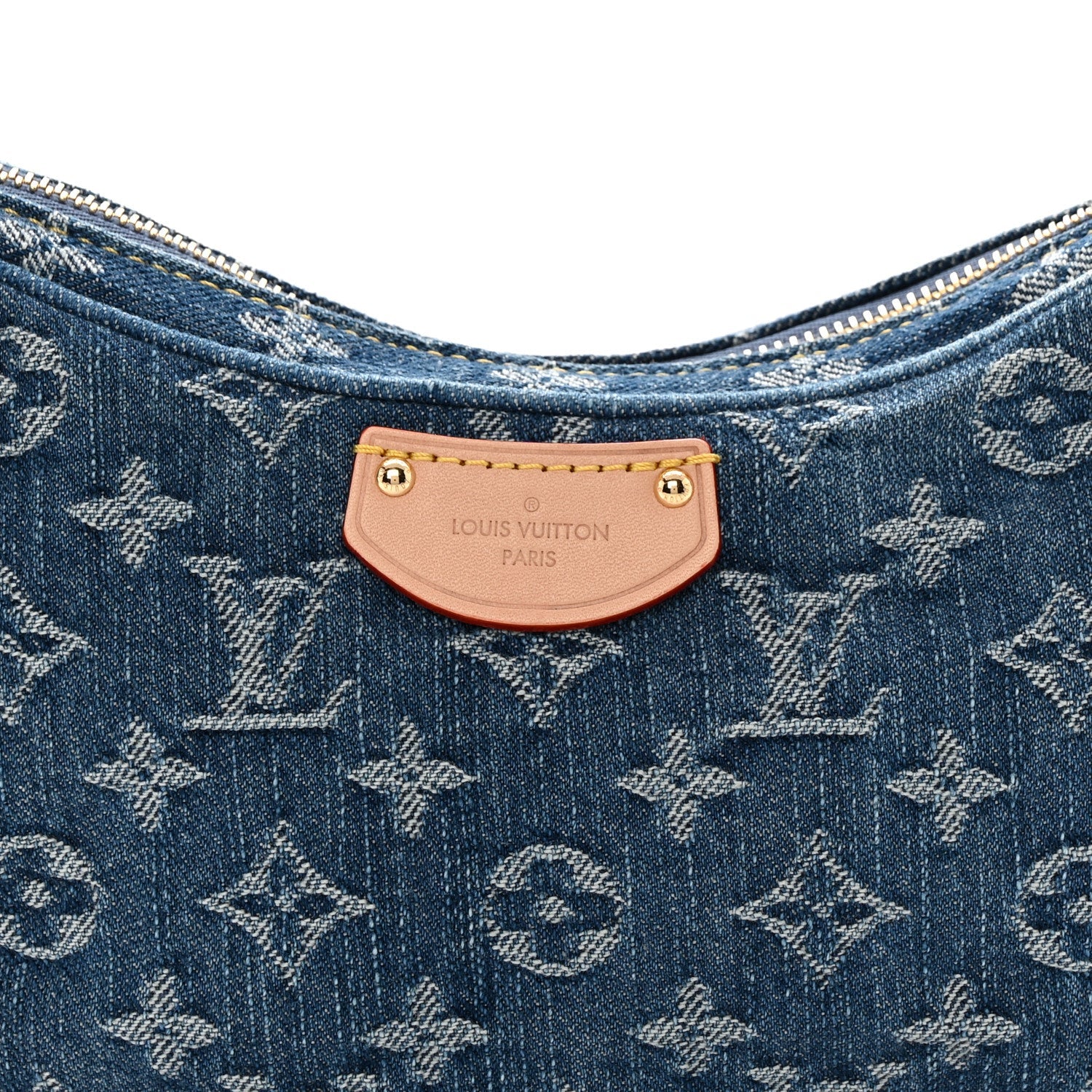 Louis Vuitton Monogram Denim Croissant MM Blue