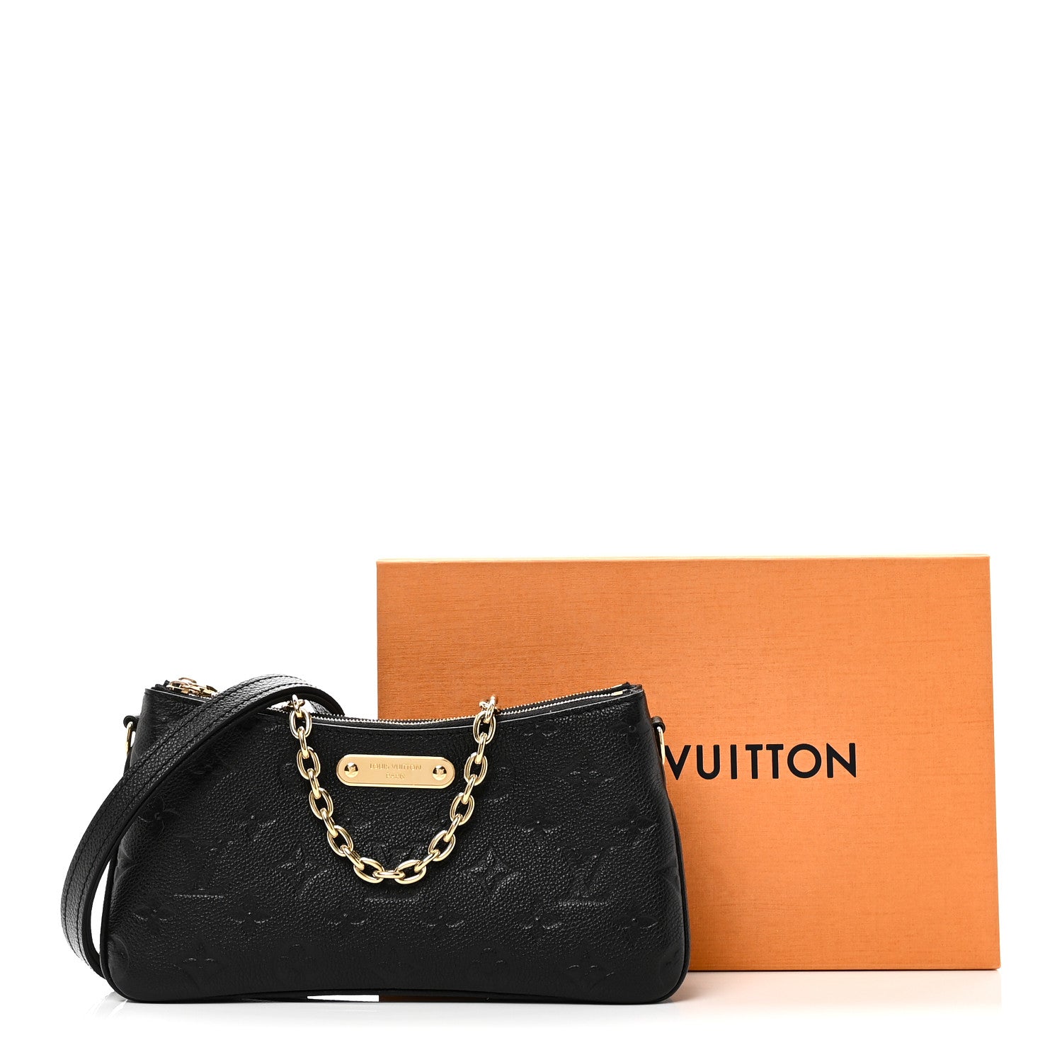 Louis Vuitton Empreinte Monogram Liv Pochette Black