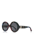 Gucci Acetate Round Glitter GG0319S Sunglasses Rainbow