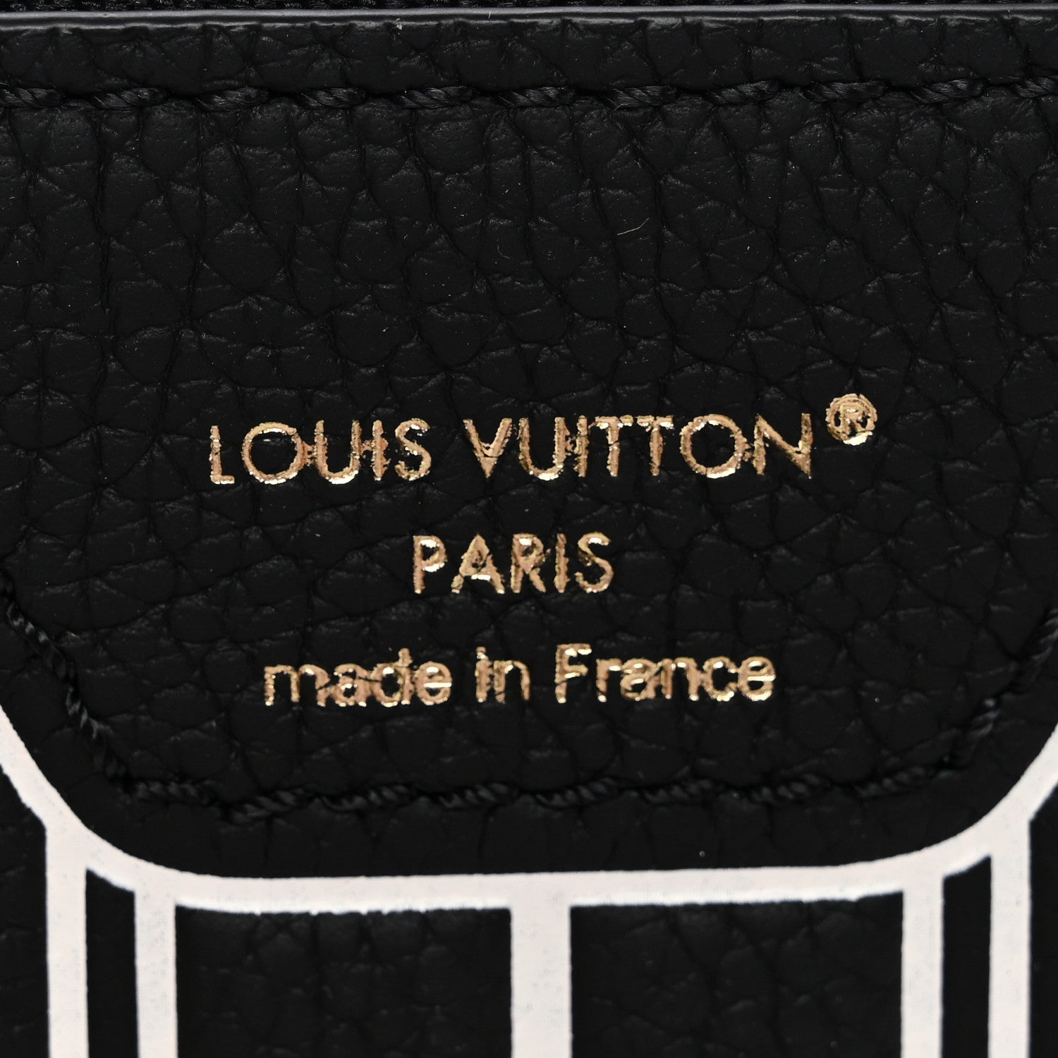 Louis Vuitton Calfskin Neverfull Inside Out BB Pochette Black