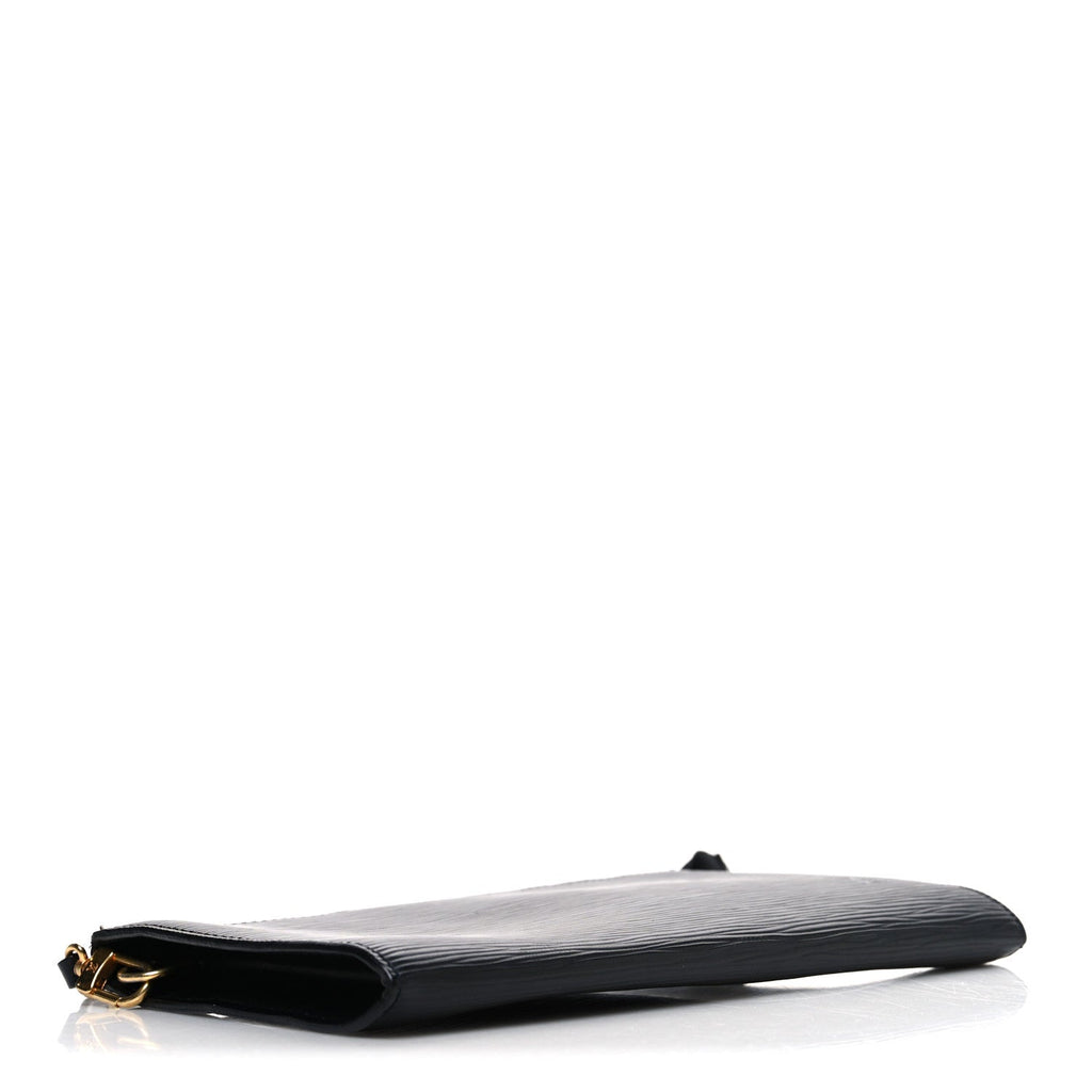 Louis Vuitton Epi Pochette Accessories 24 Black