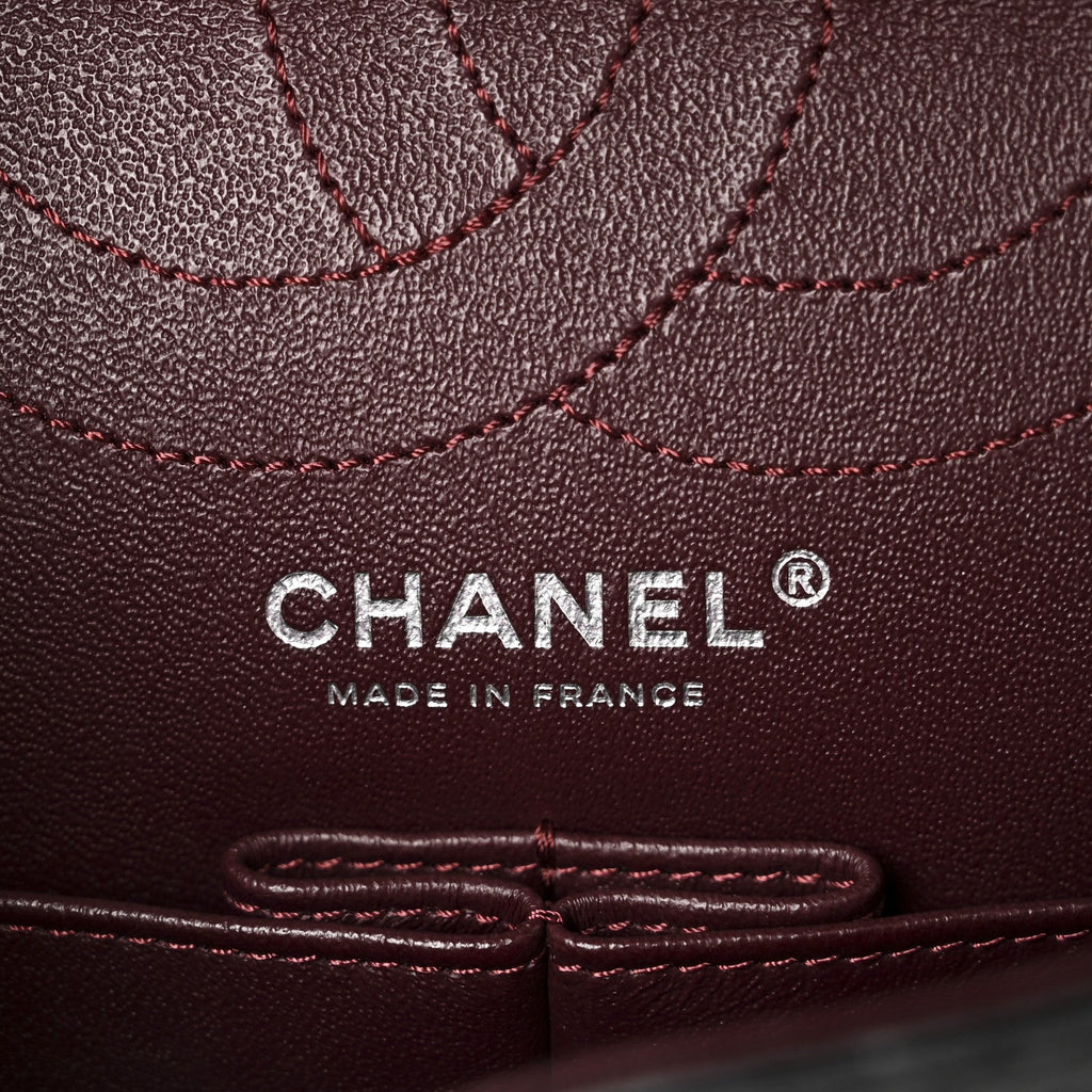 Chanel Aged Calfskin Quilted 2.55 Reissue 225 Flap Black