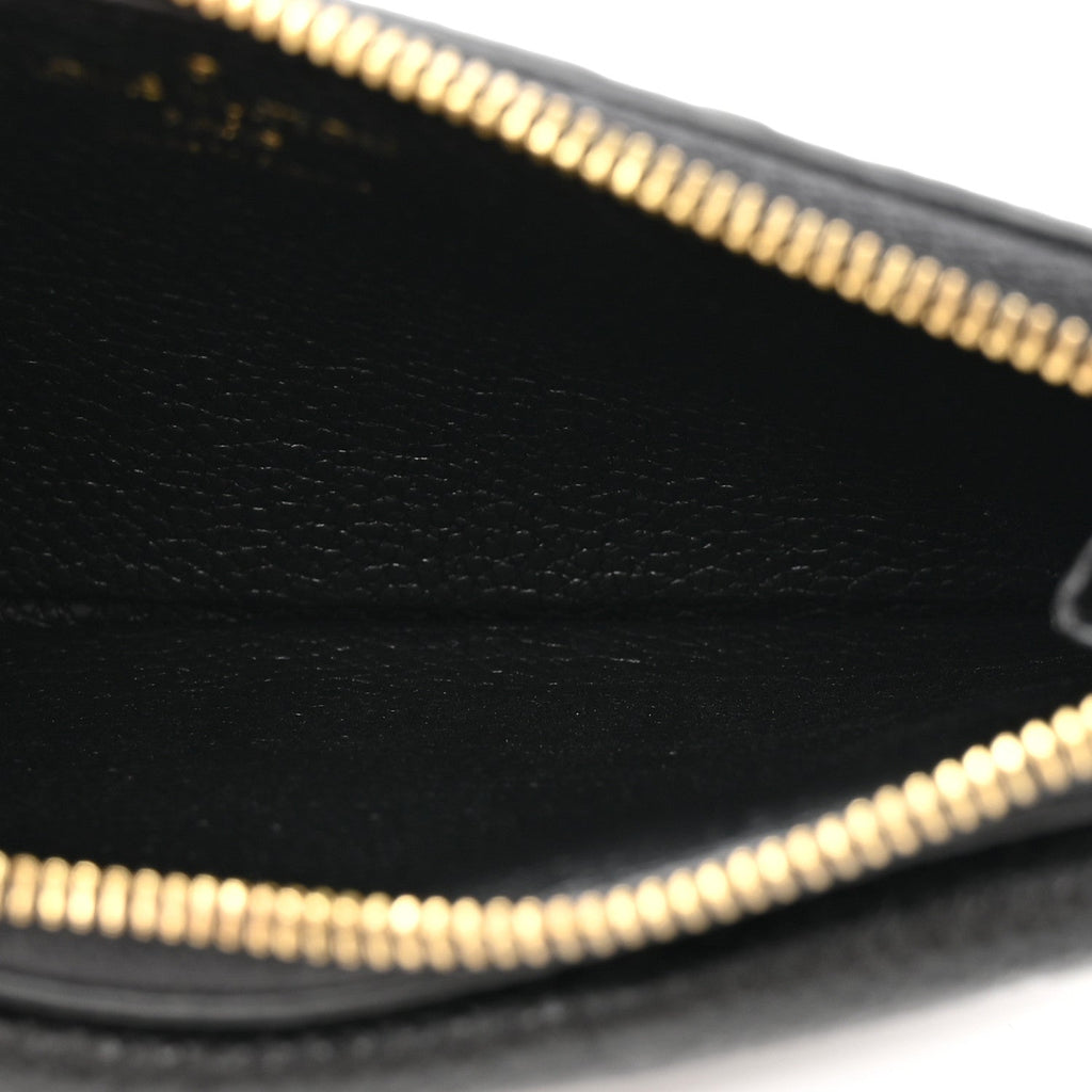 Louis Vuitton Empreinte Recto Verso Card Holder Black