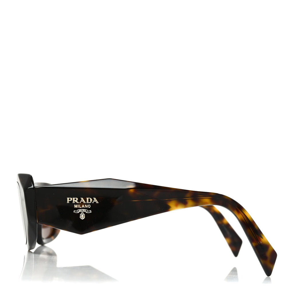 Prada Acetate Symbole Sunglasses SPR 17W Havana