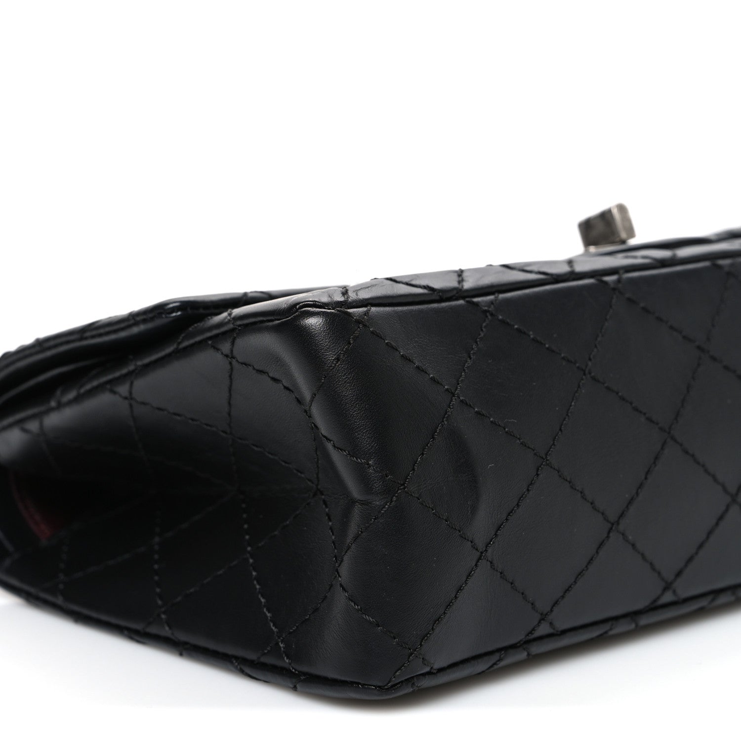 Chanel Aged Calfskin Quilted 2.55 Reissue 225 Flap Black