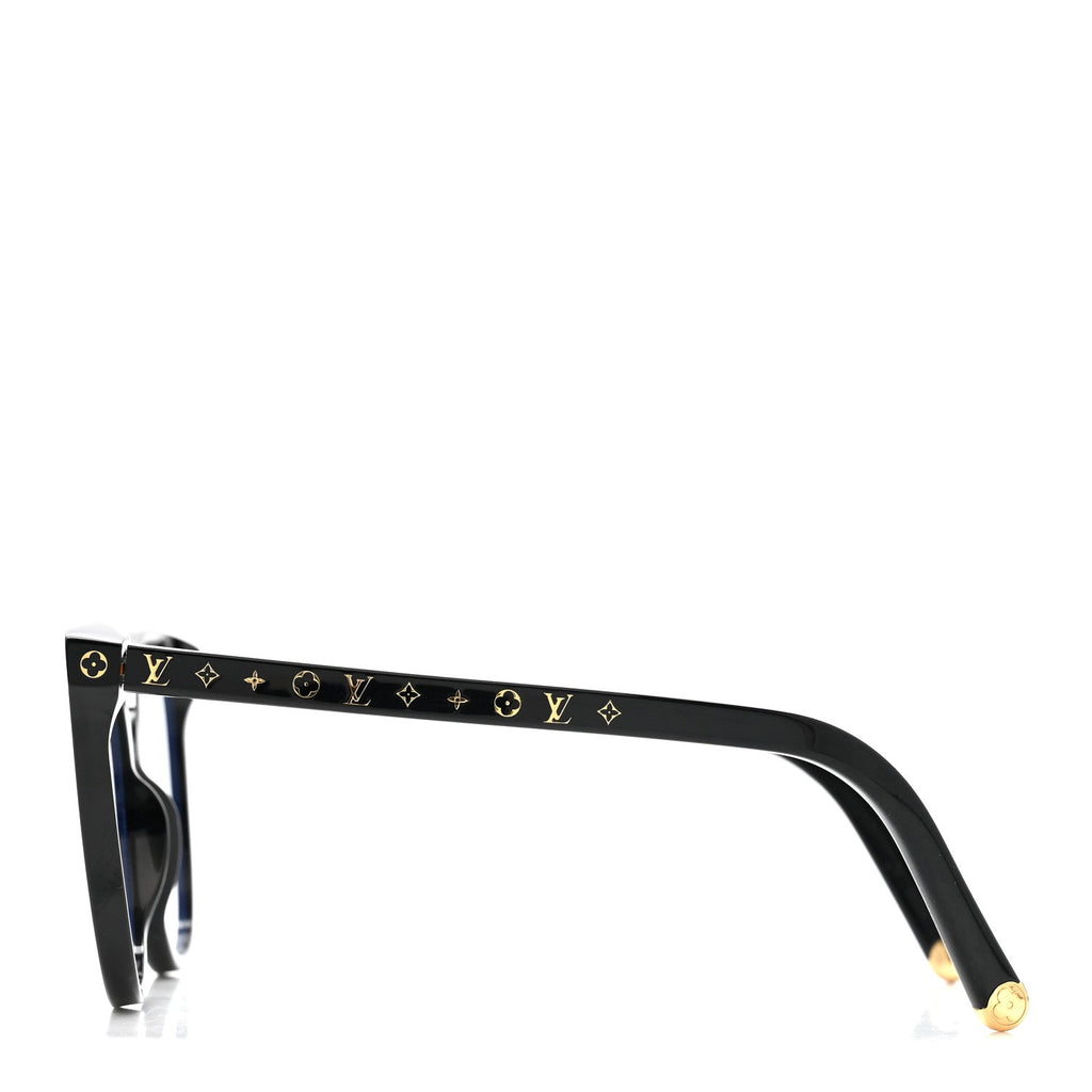 Louis Vuitton Acetate My Monogram Anti-Blue Light Sunglasses Z1842E Black