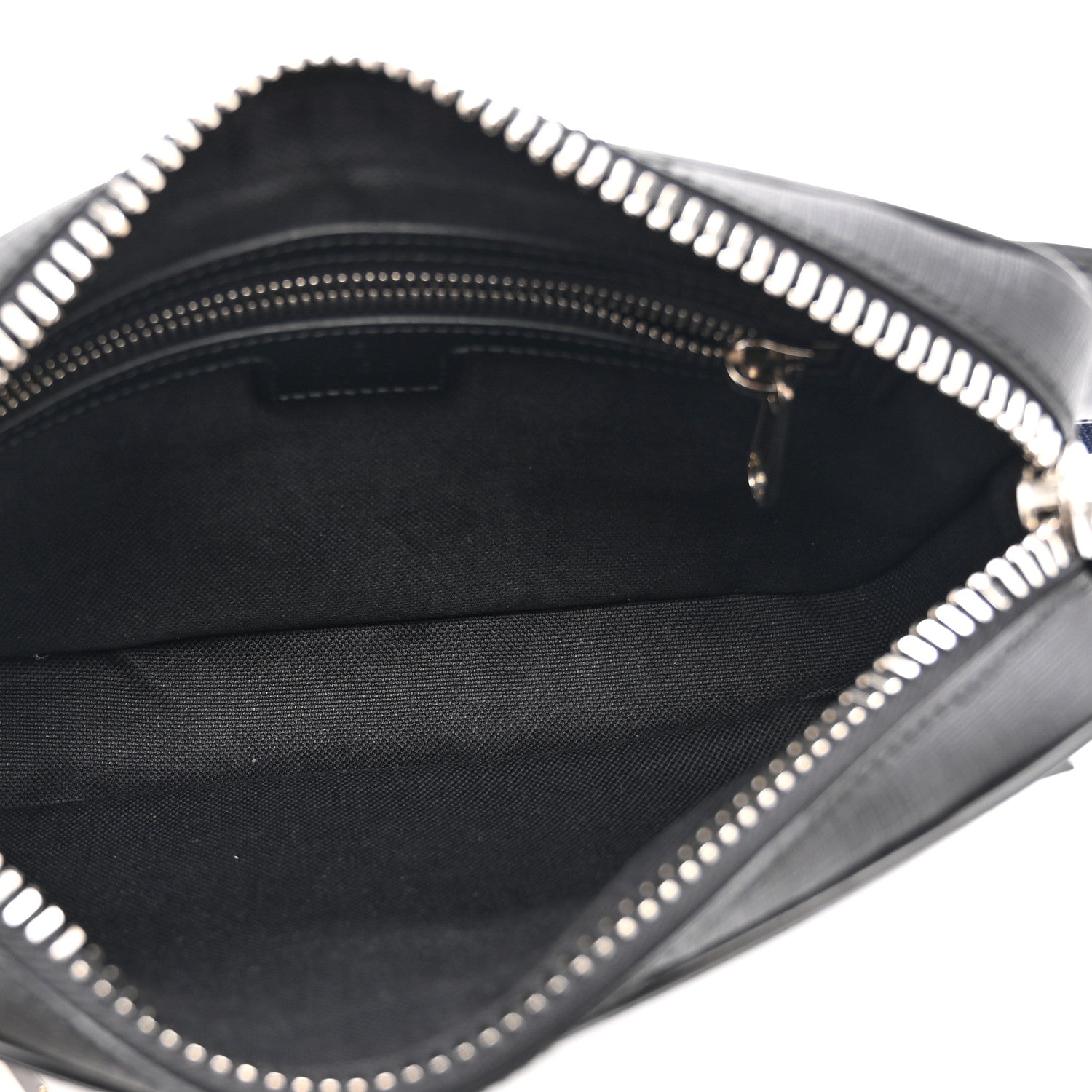 Gucci Soft GG Supreme Monogram Web Belt Bag Black Grey