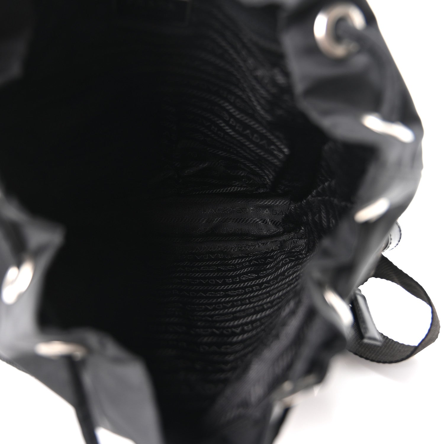 Prada Nylon Vela Small Backpack Black