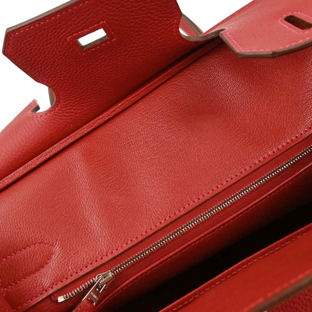 Hermes 2017 Ruby Togo Birkin 30 Handbag