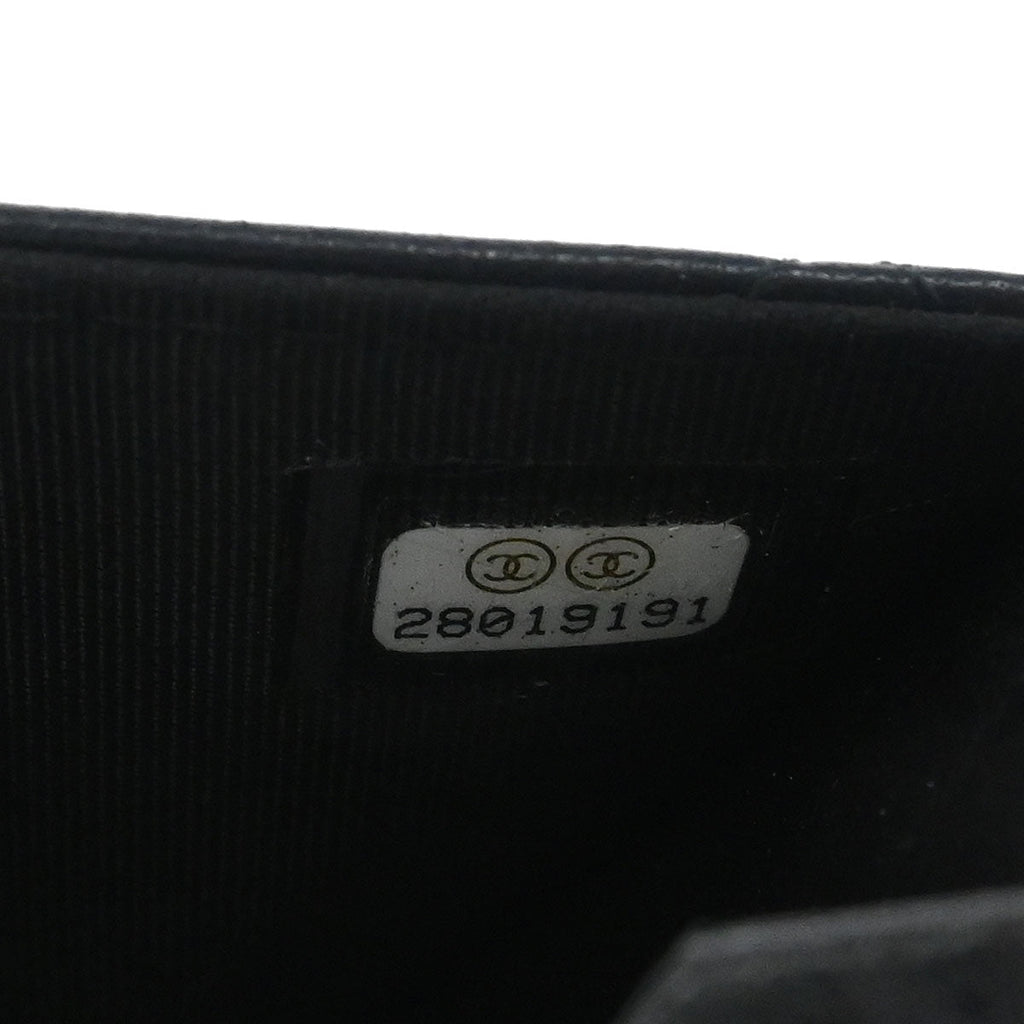 Chanel 2019 Black Lambskin Classic WOC Wallet on Chain Bag