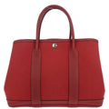 Hermes Rouge Grenade Officier Garden Party 30 TPM Tote Handbag